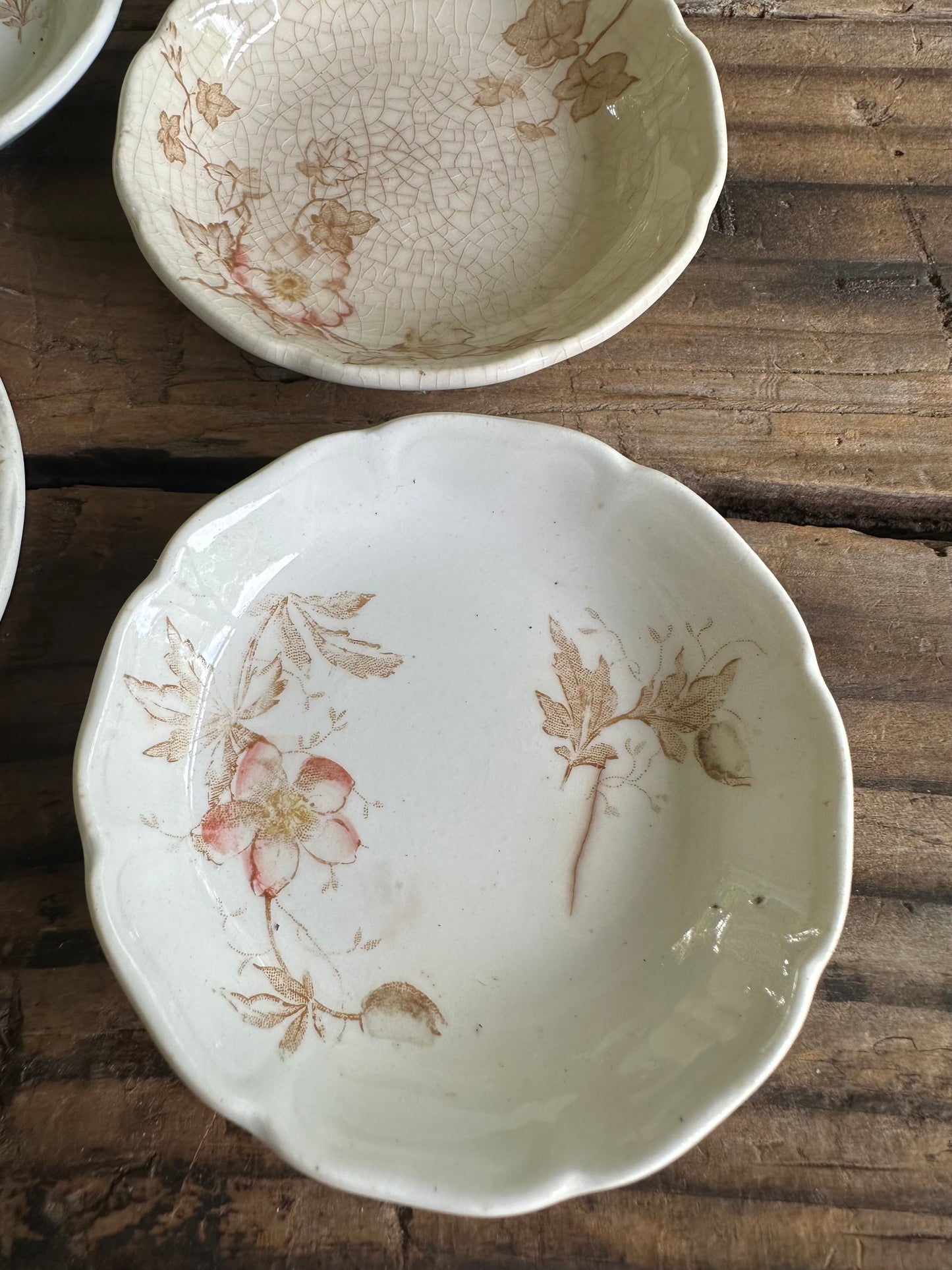 Butter Pats Set Of Four Transferware Johnson Bros England