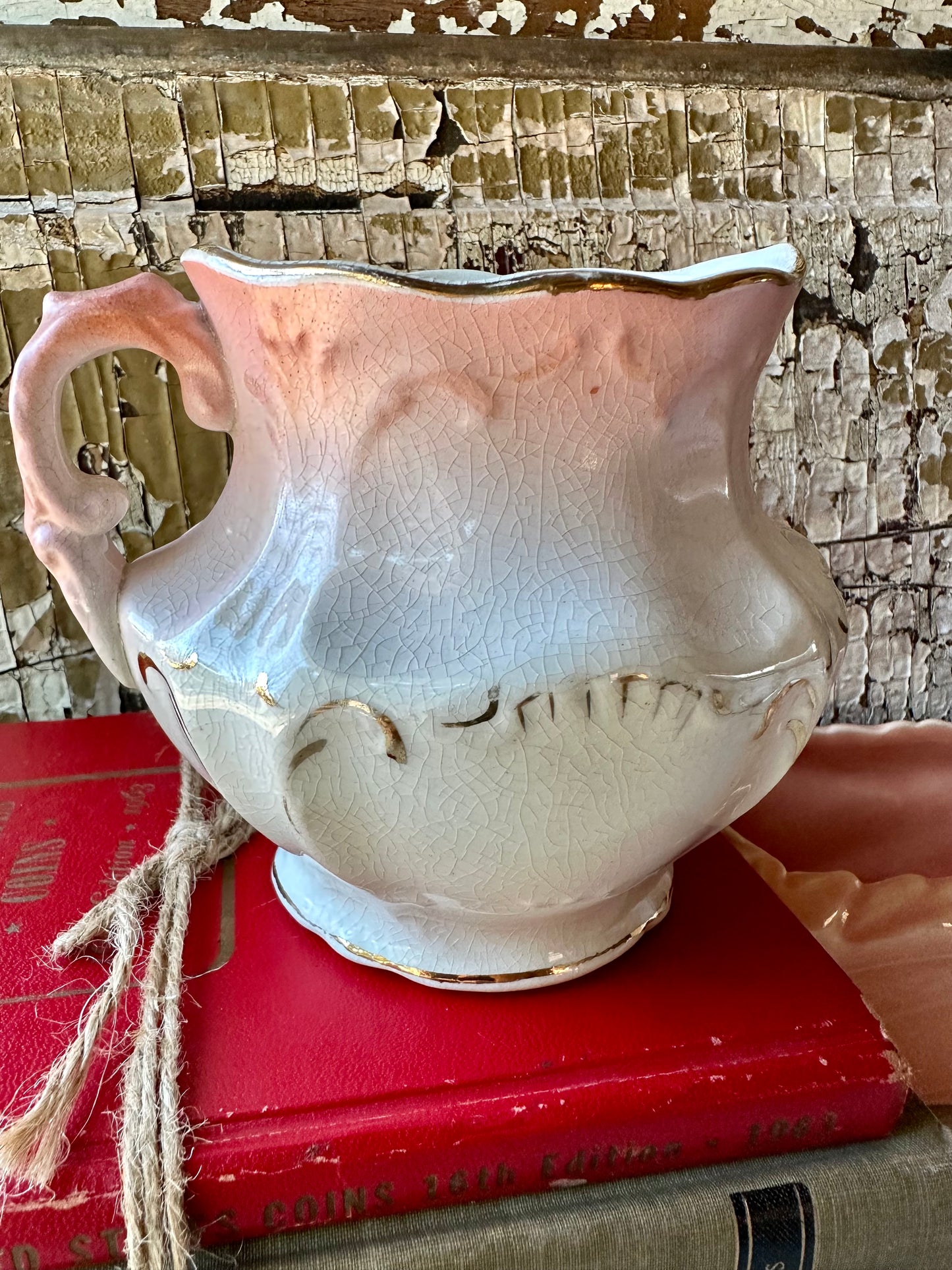 Burfords Pink Creamer/Small Pitcher