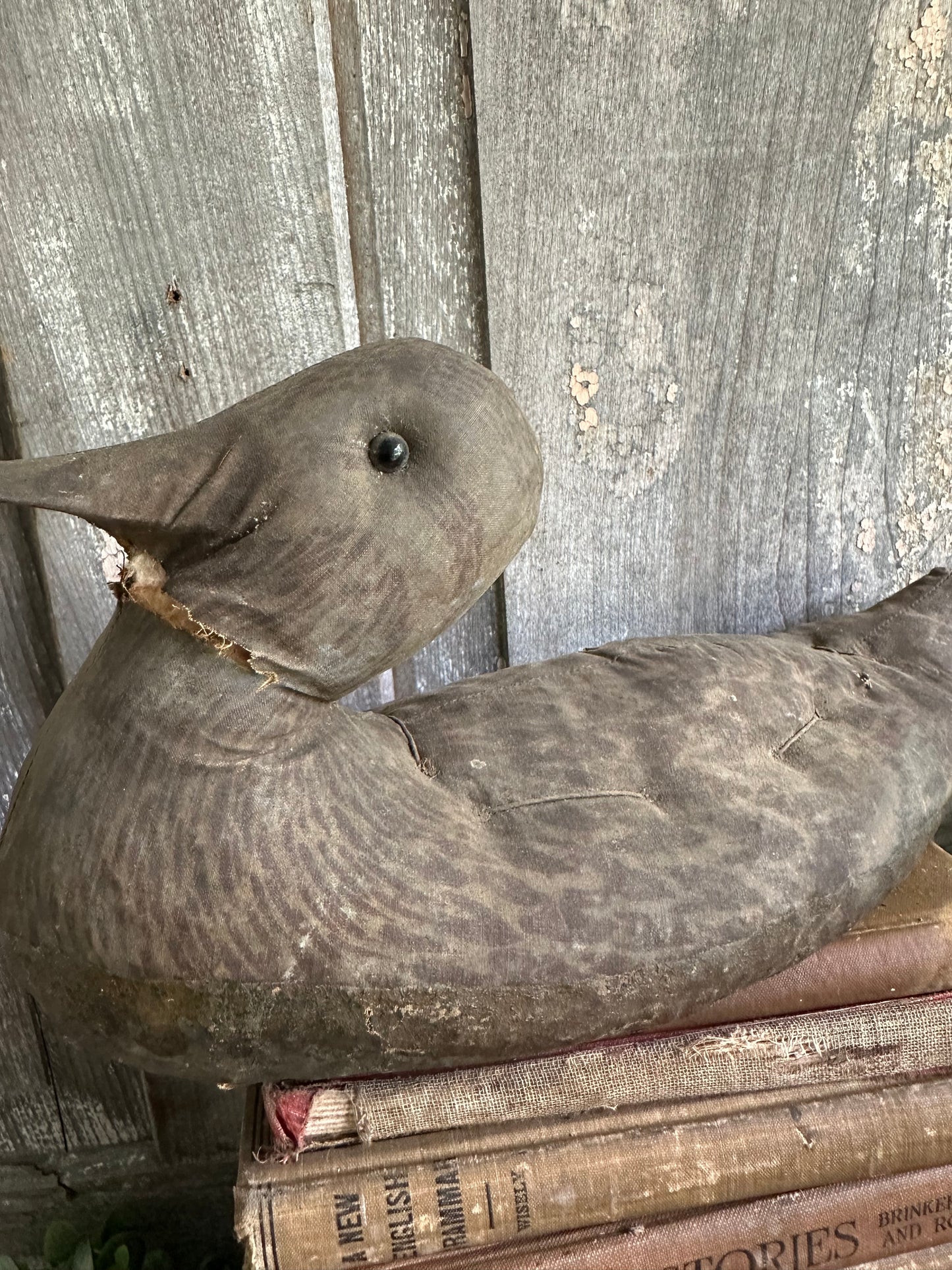 Canvas Duck Decoy