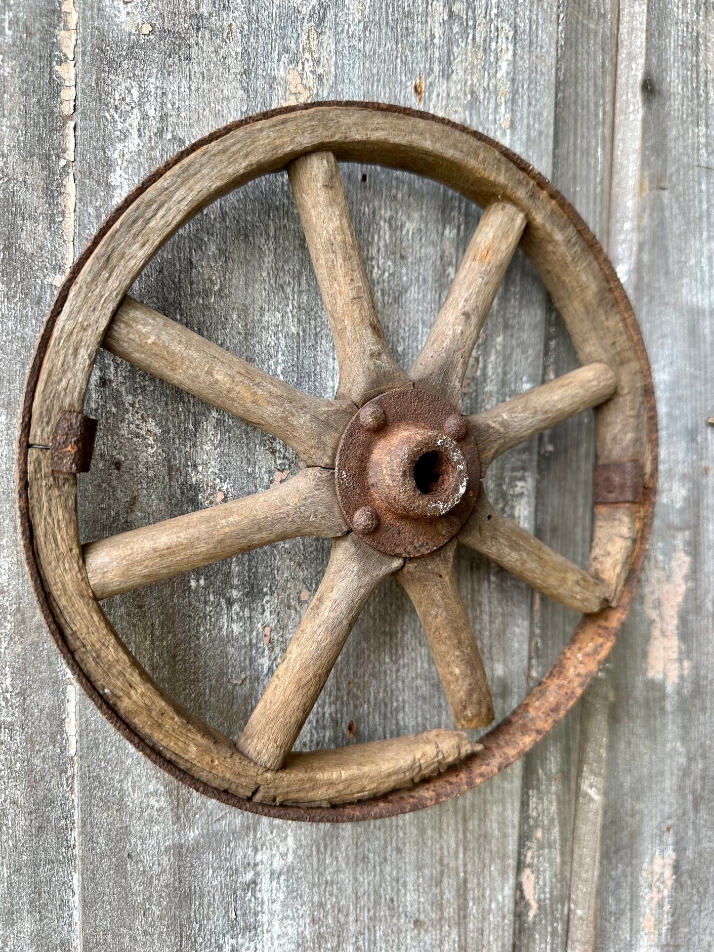 Wagon Wheel Wood & Metal