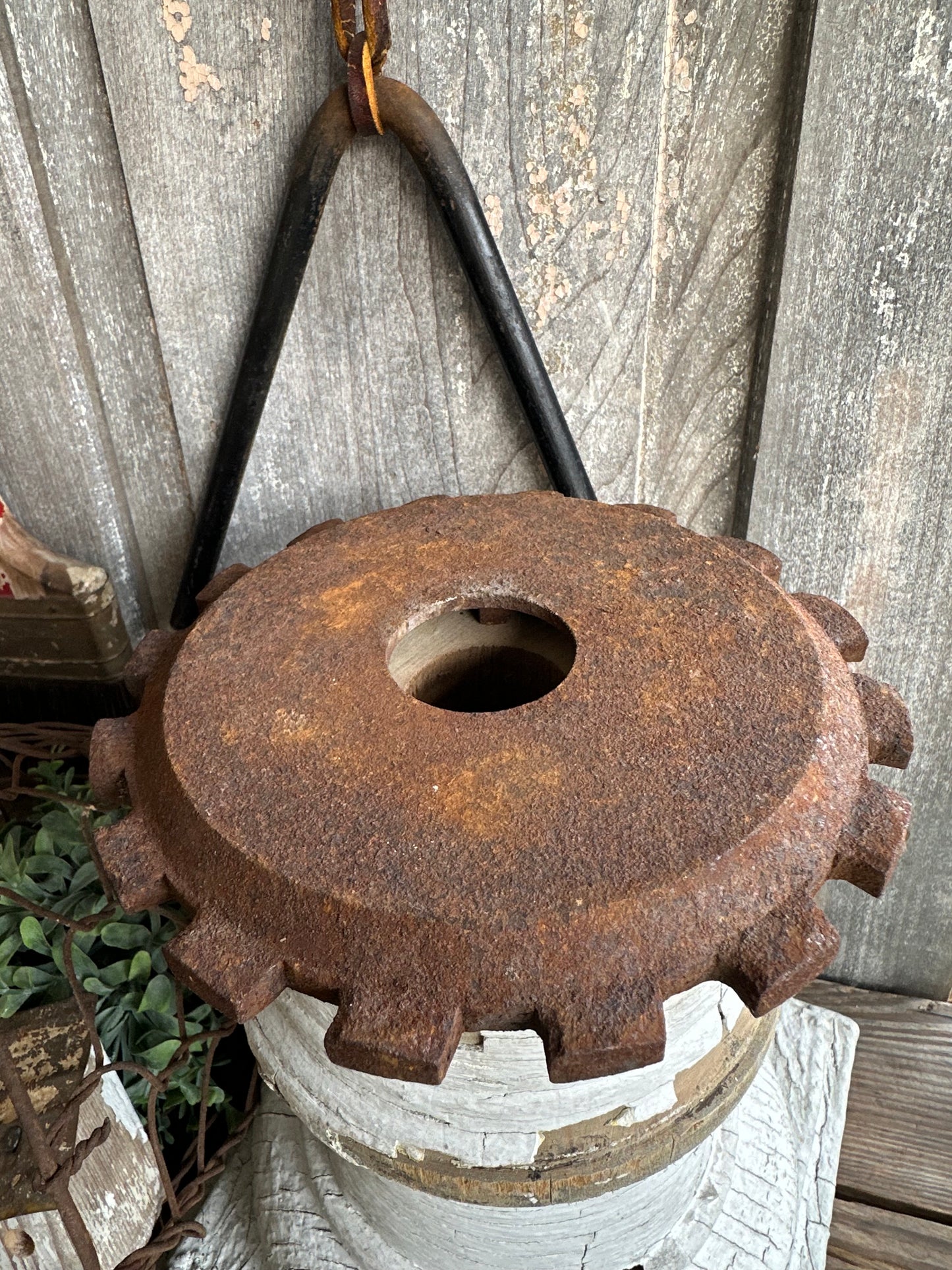 Rusty Metal Sprocket