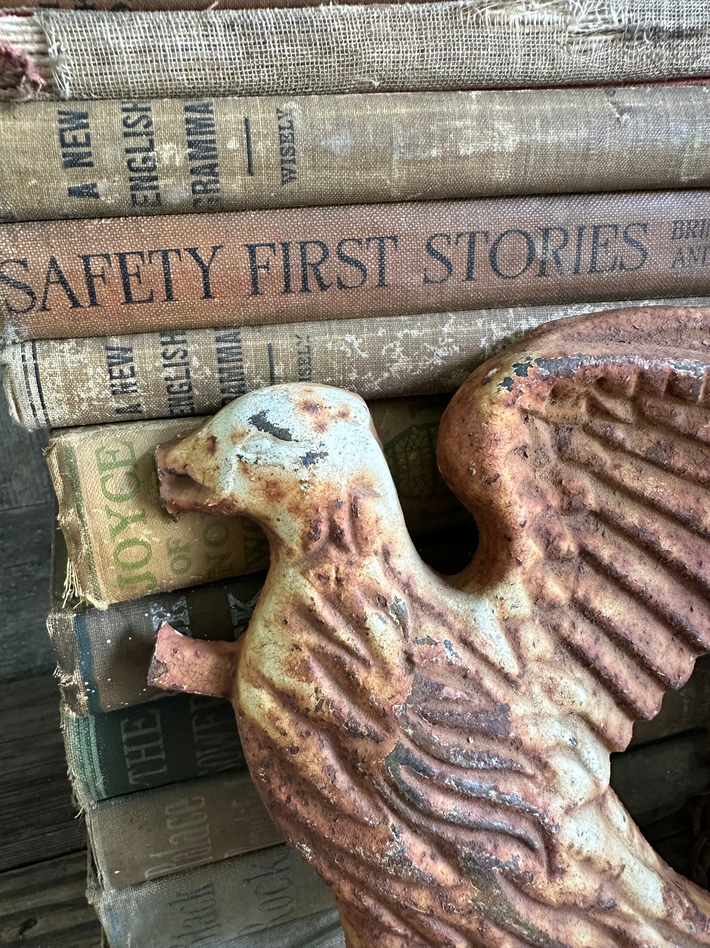 Rusty Metal Eagle Salvage Piece