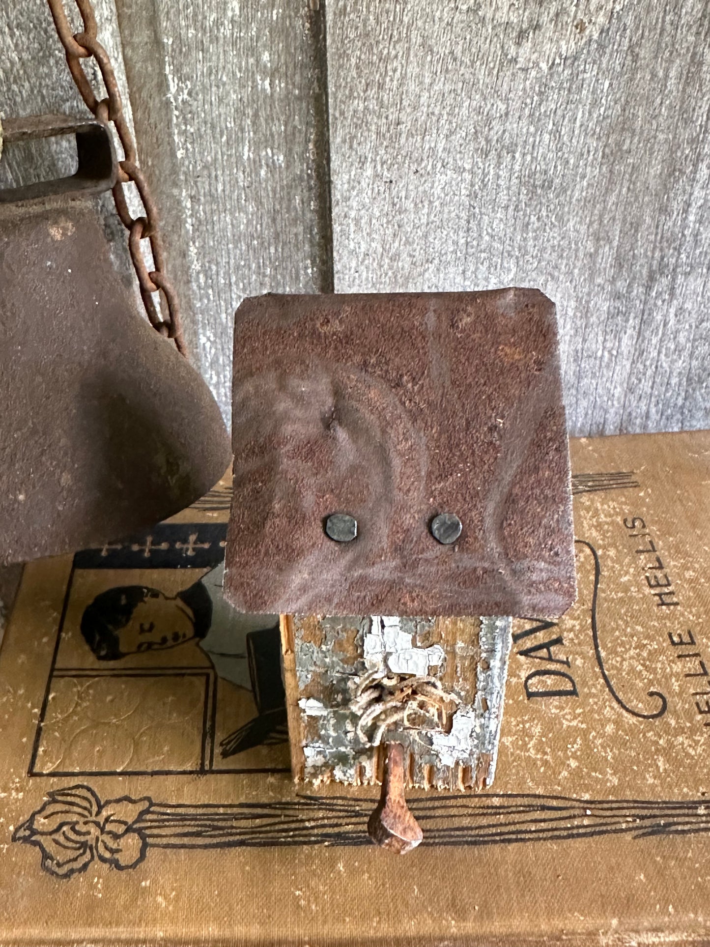Bitty Birdhouse Handmade (Decor Only)