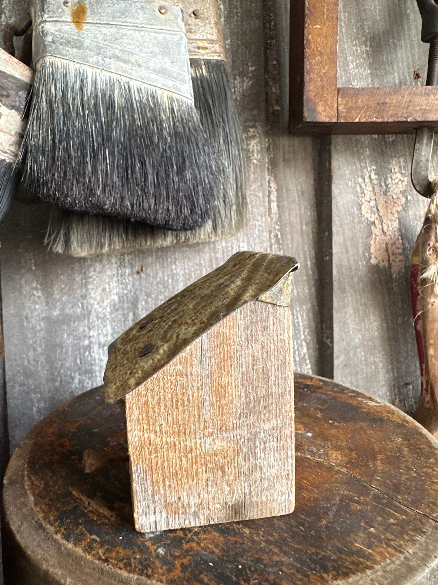 Bitty Birdhouse Handmade (Decor Only)