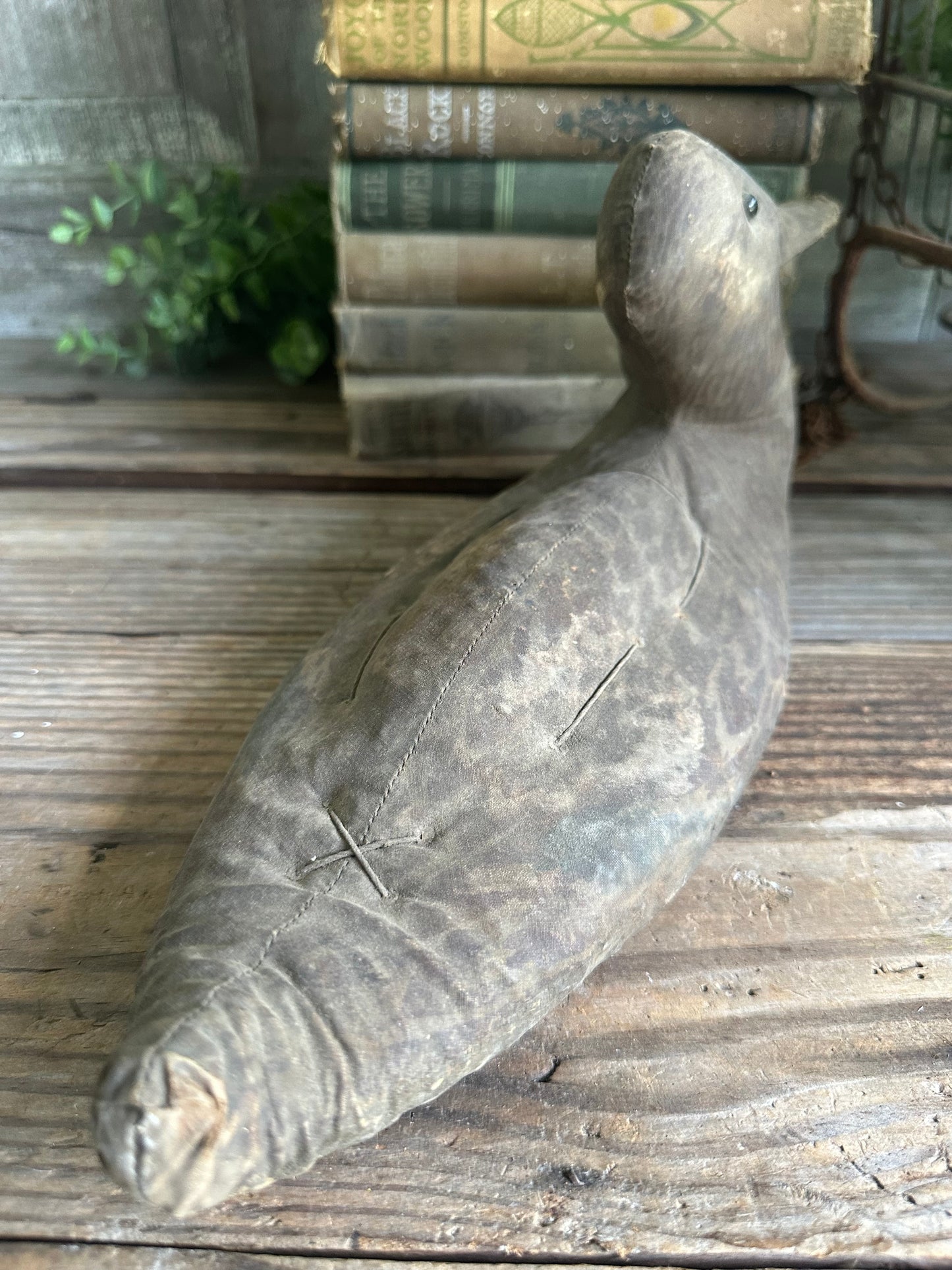 Canvas Duck Decoy
