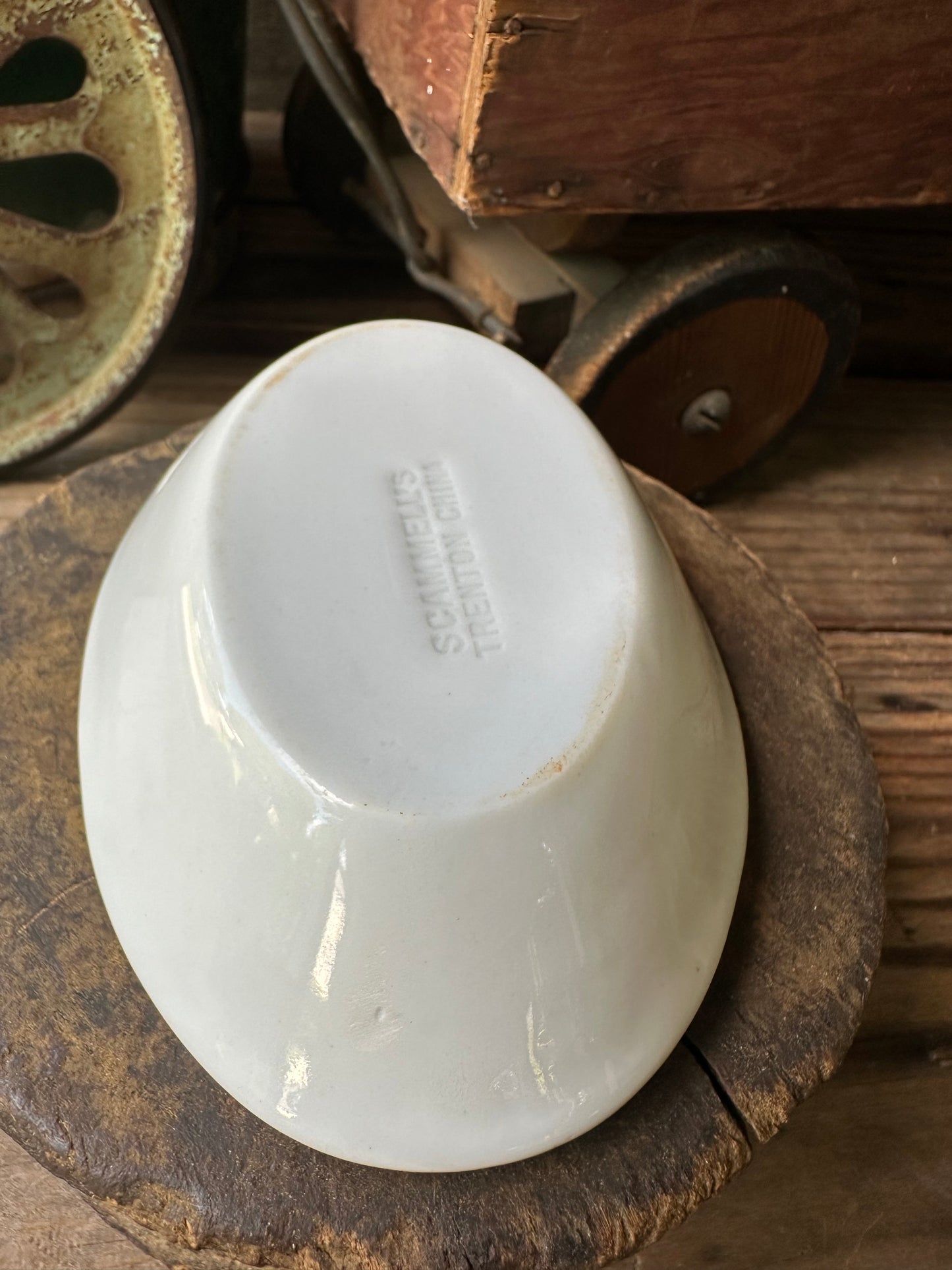 Ironstone Soap Dish