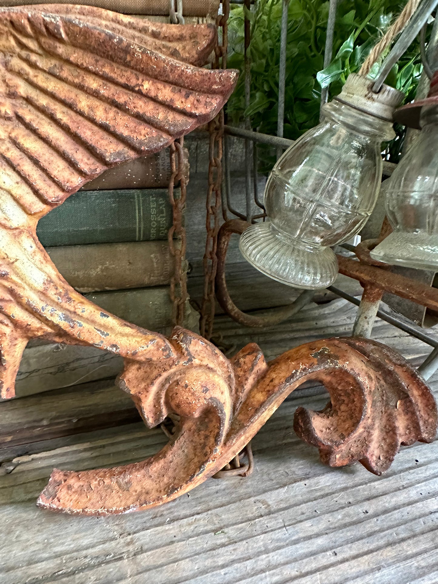 Rusty Metal Eagle Salvage Piece