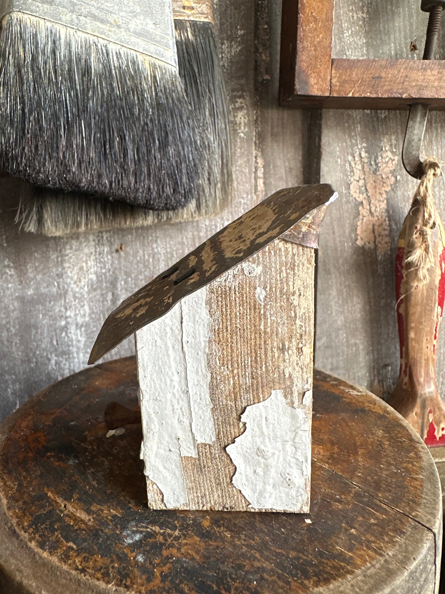 Bitty Birdhouse Handmade (Decor Only)