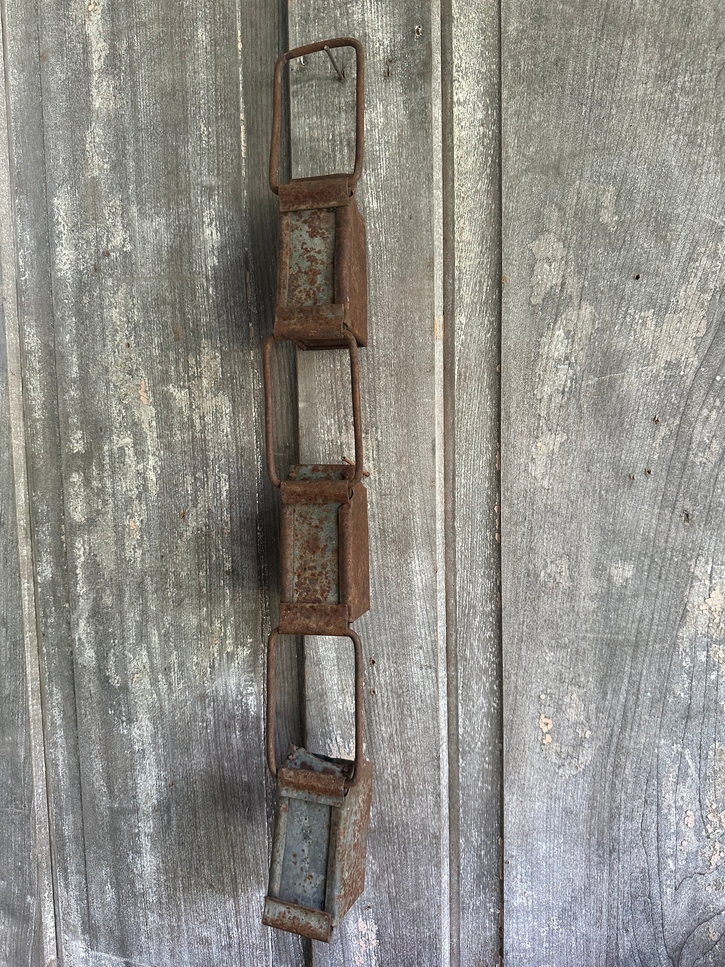Rusty Metal Hanging Water Dippers