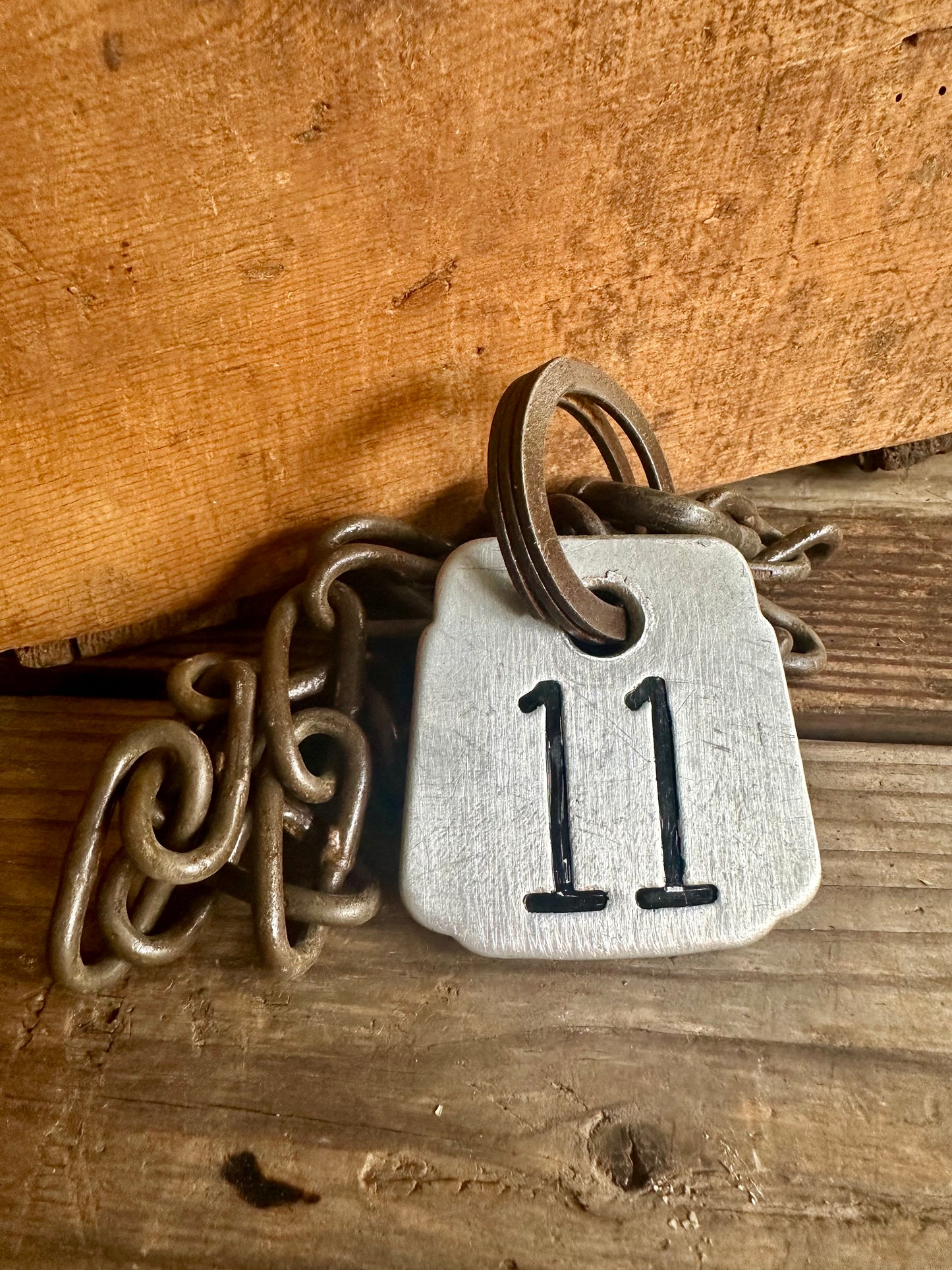 Cattle Tag With Chain #11