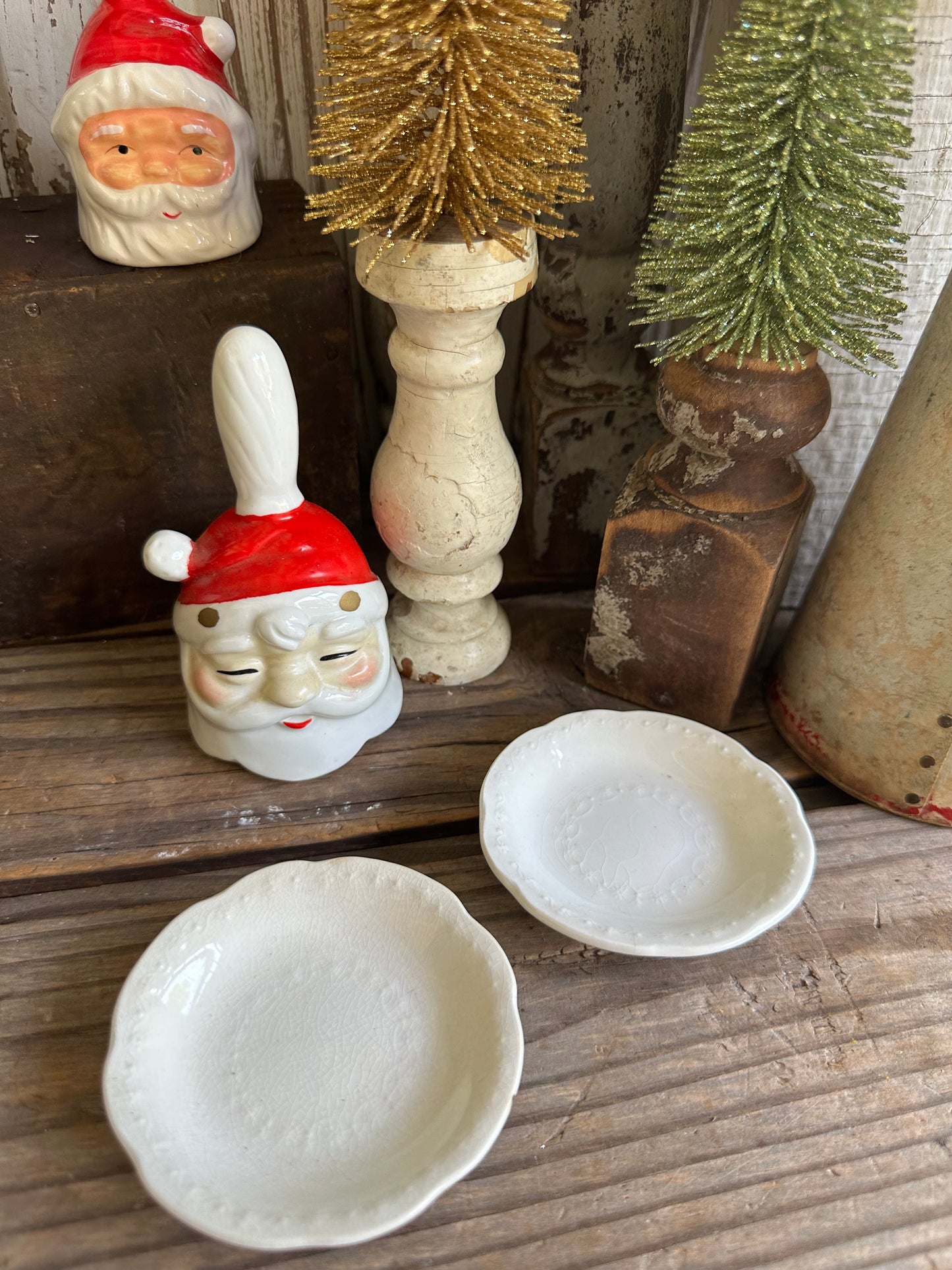 Butter Pats Set Of Two Royal Semi-Porcelain Alfred Meakin England