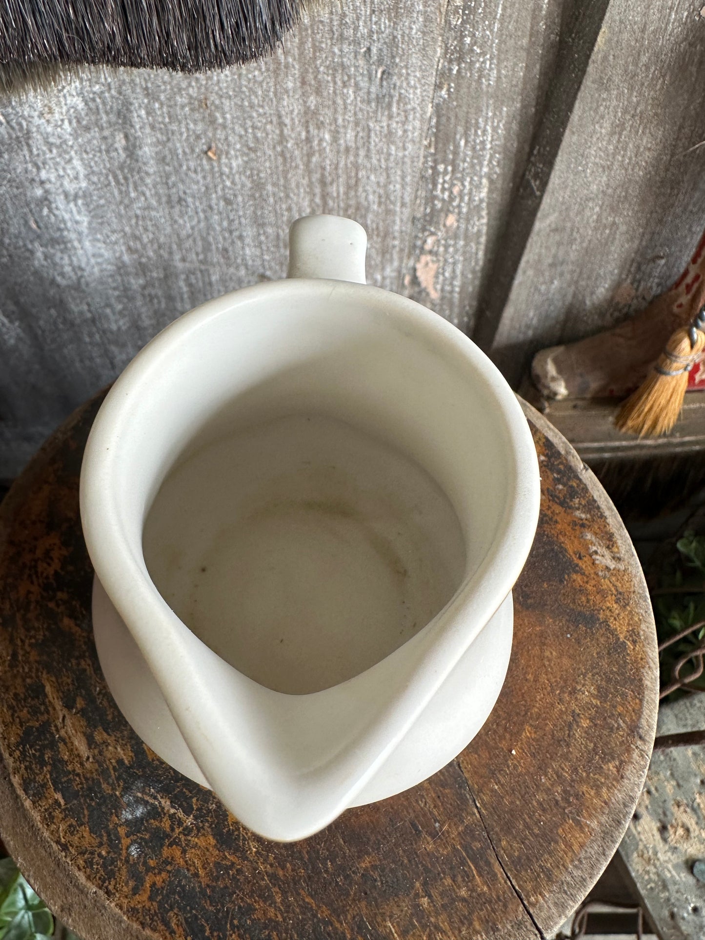 Creamer Black Rusty Orange Stripe