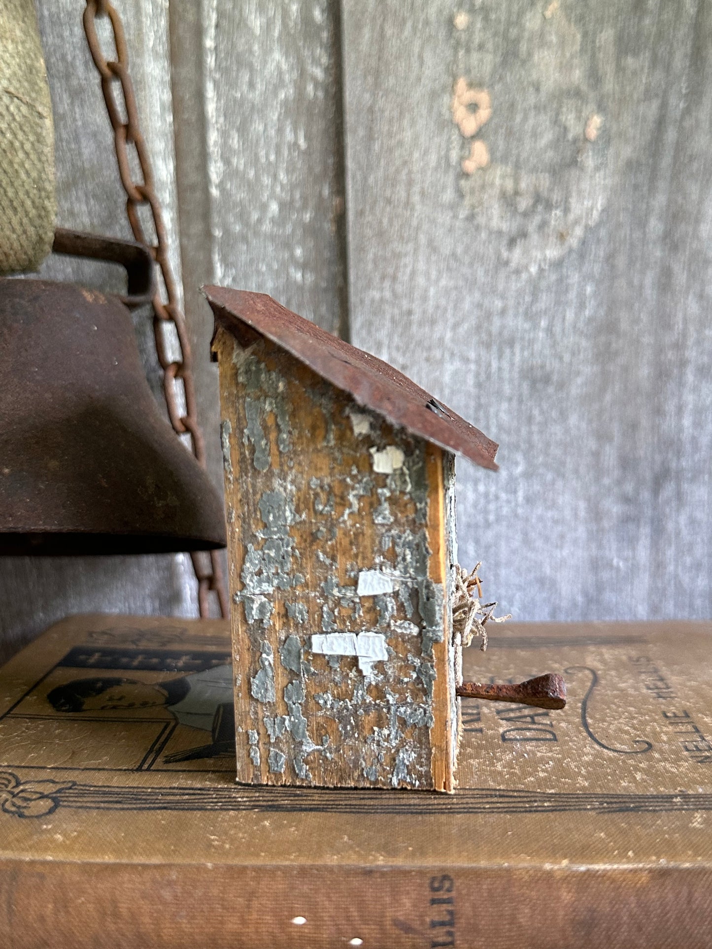Bitty Birdhouse Handmade (Decor Only)