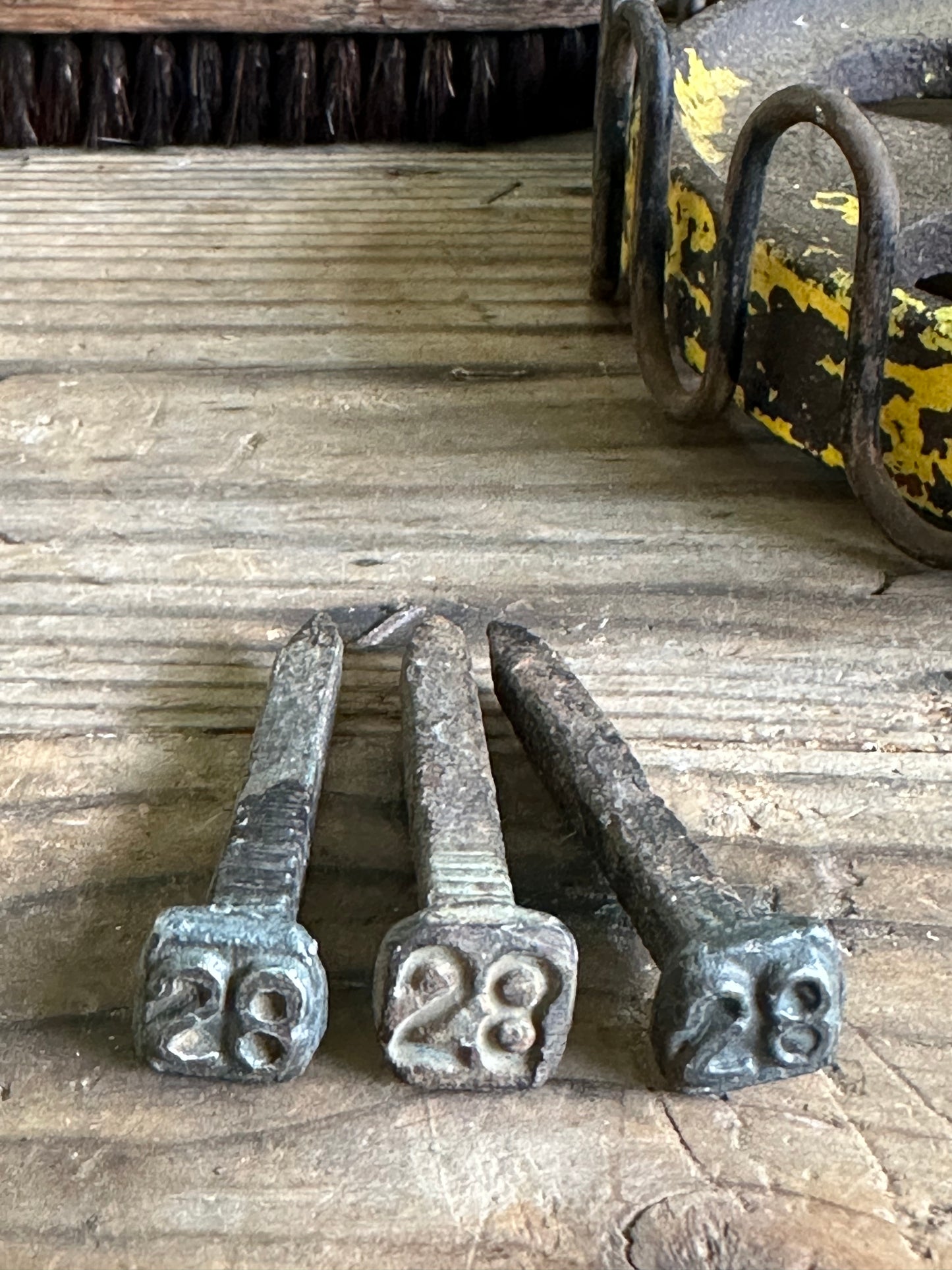 #28 Date Nails Set Of Three