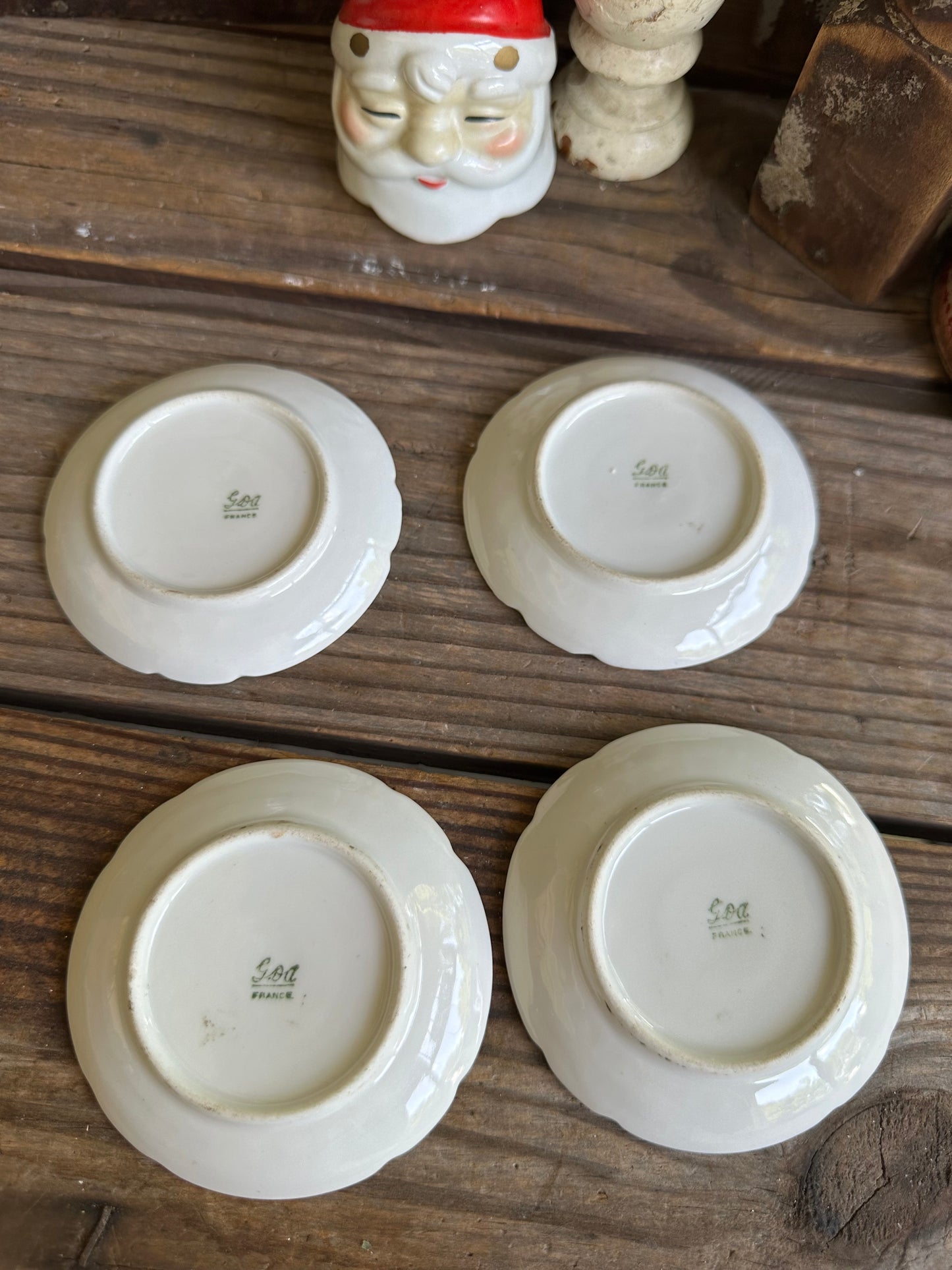 Butter Pats Set Of Four Goa France