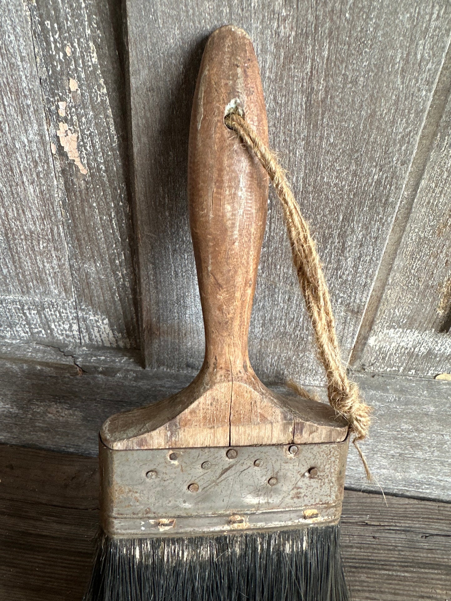 Paint Brush Weathered Wood Handle
