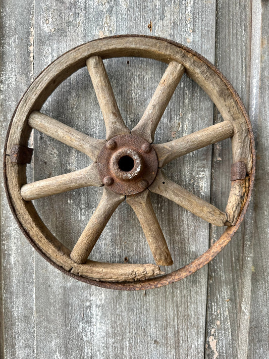 Wagon Wheel Wood & Metal