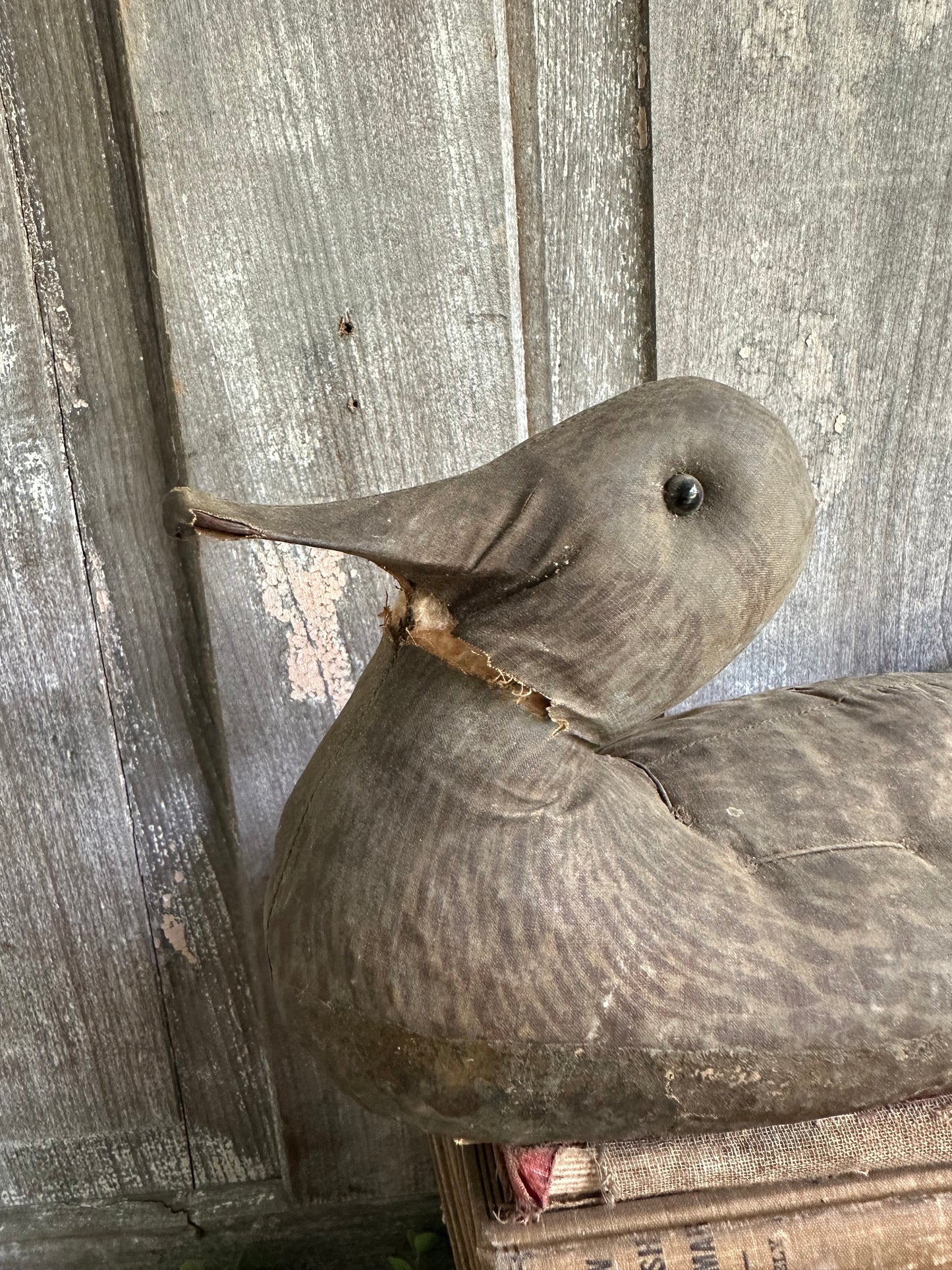 Canvas Duck Decoy