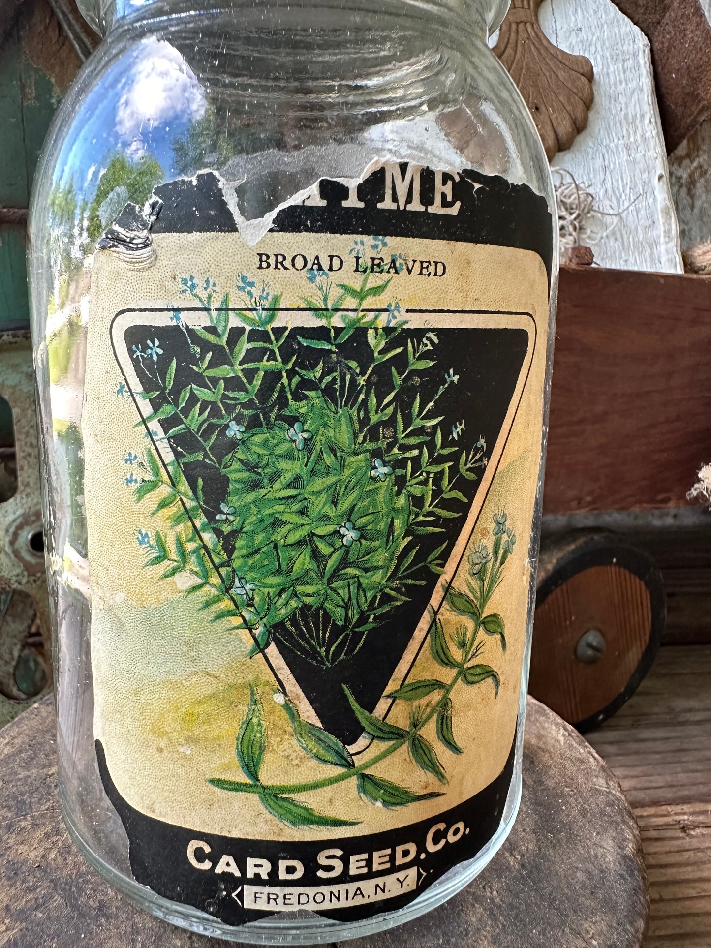 Thyme Card Seed Co. Ball Jar