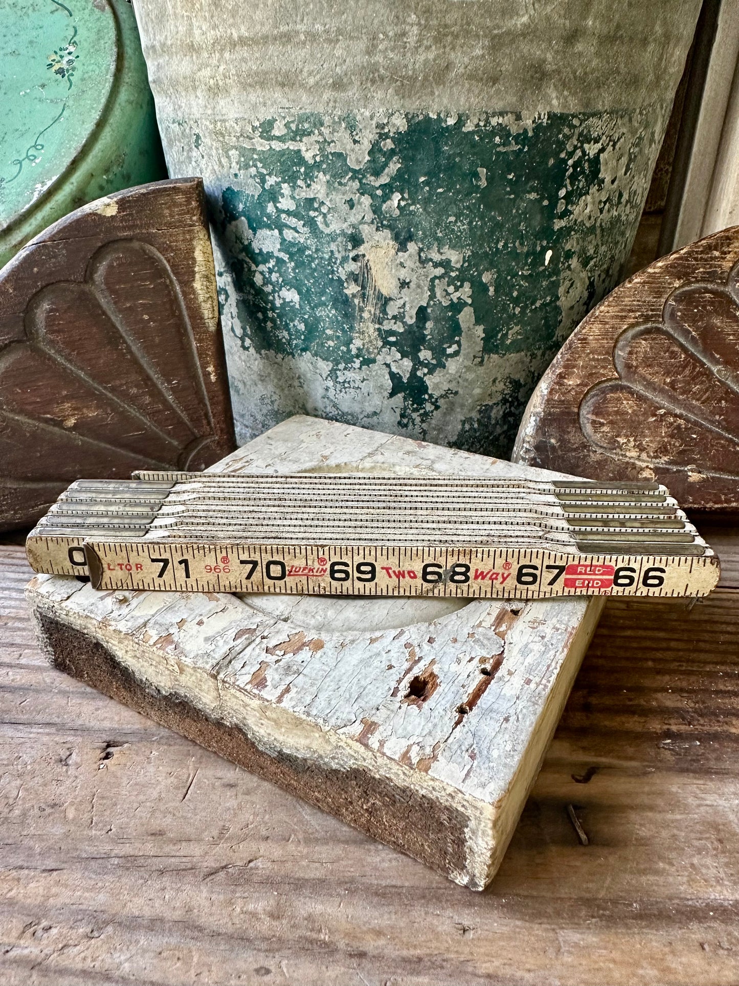 Folding Measuring Stick Set Of Two