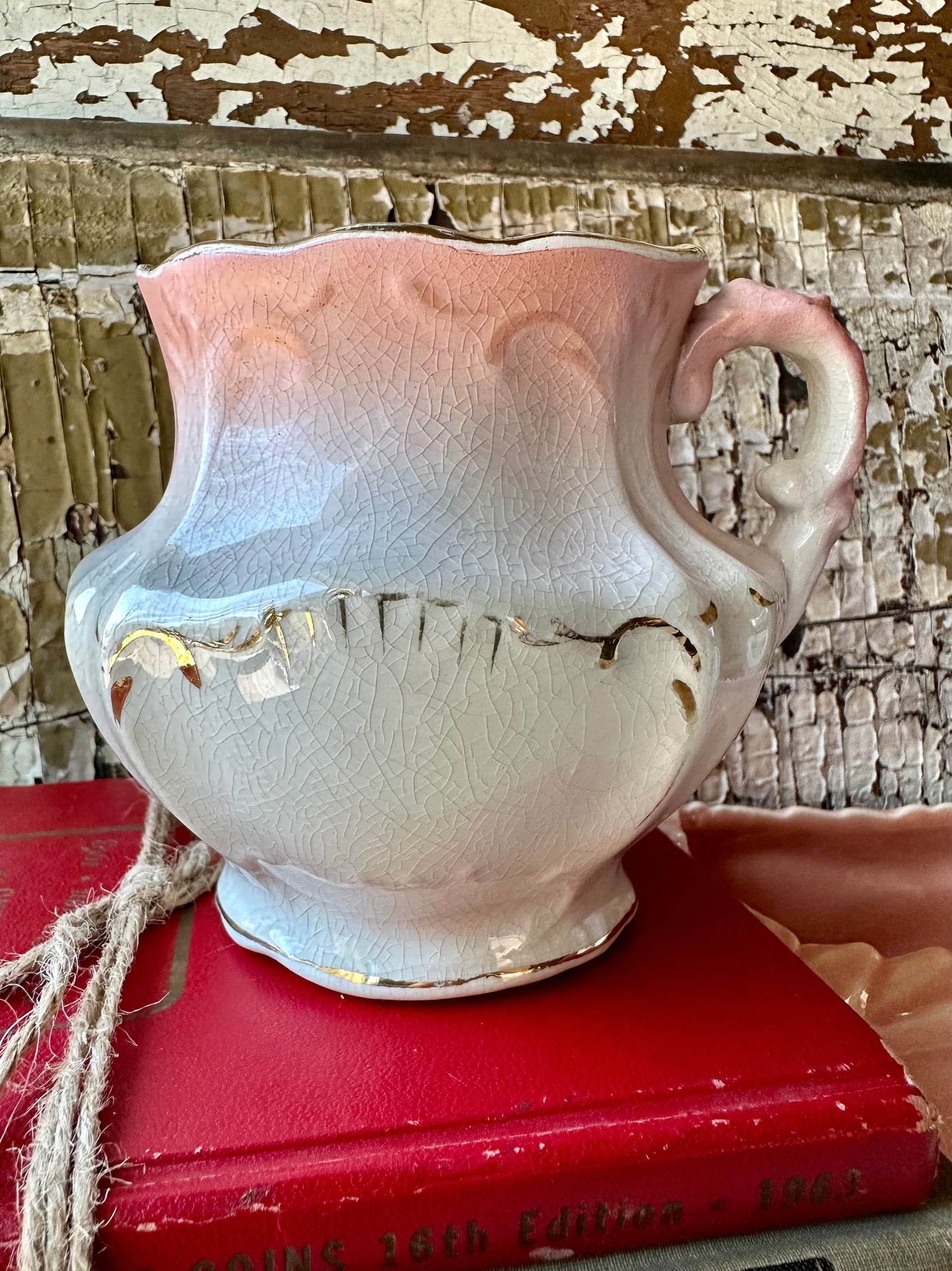 Burfords Pink Creamer/Small Pitcher