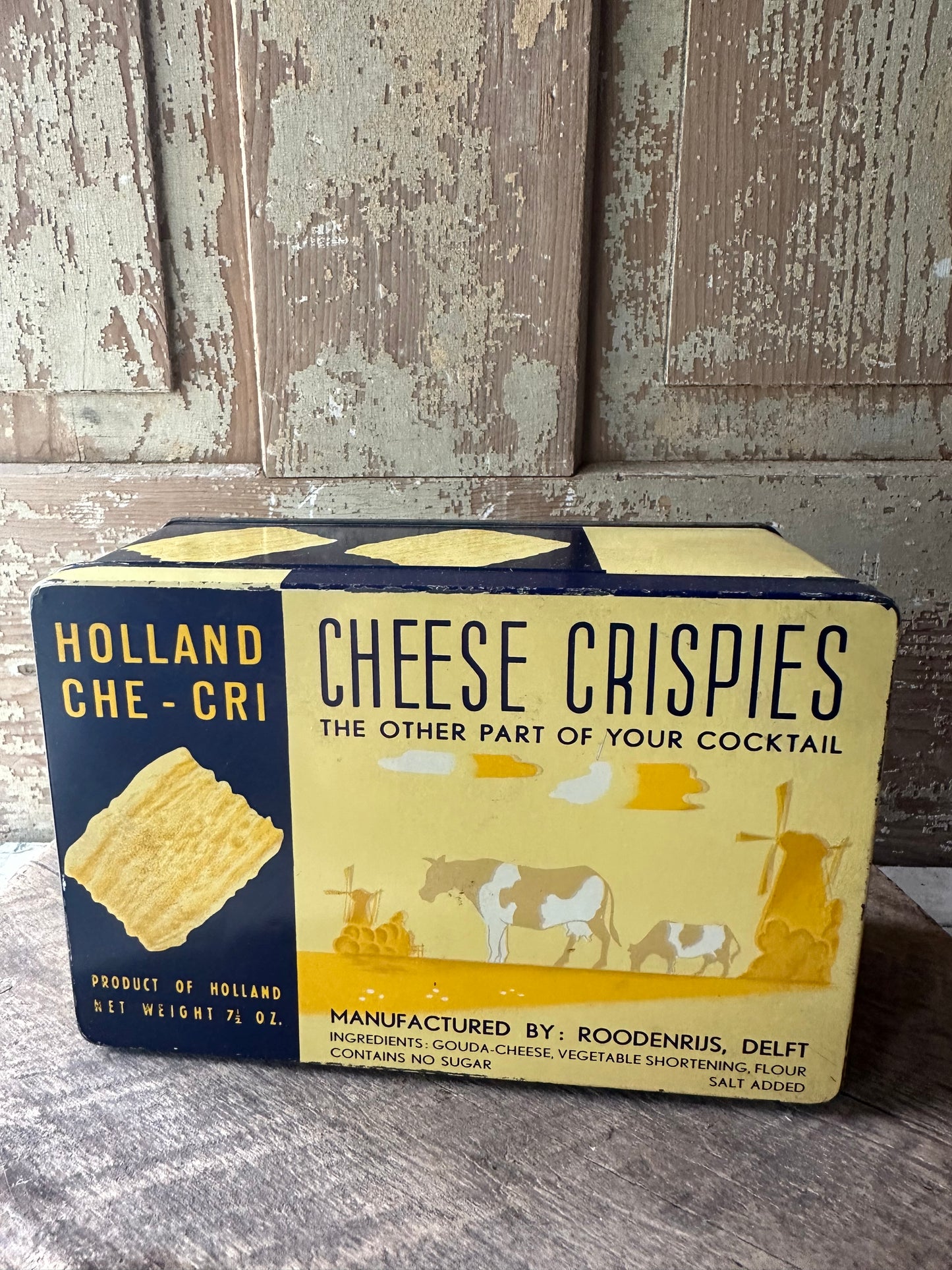 Cheese Crispies Tin