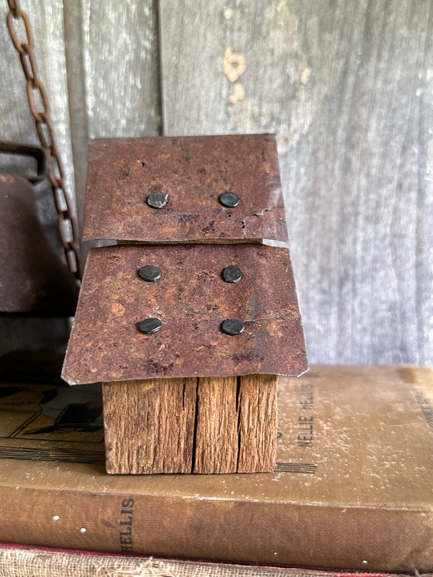 Bitty Birdhouse Handmade (Decor Only)