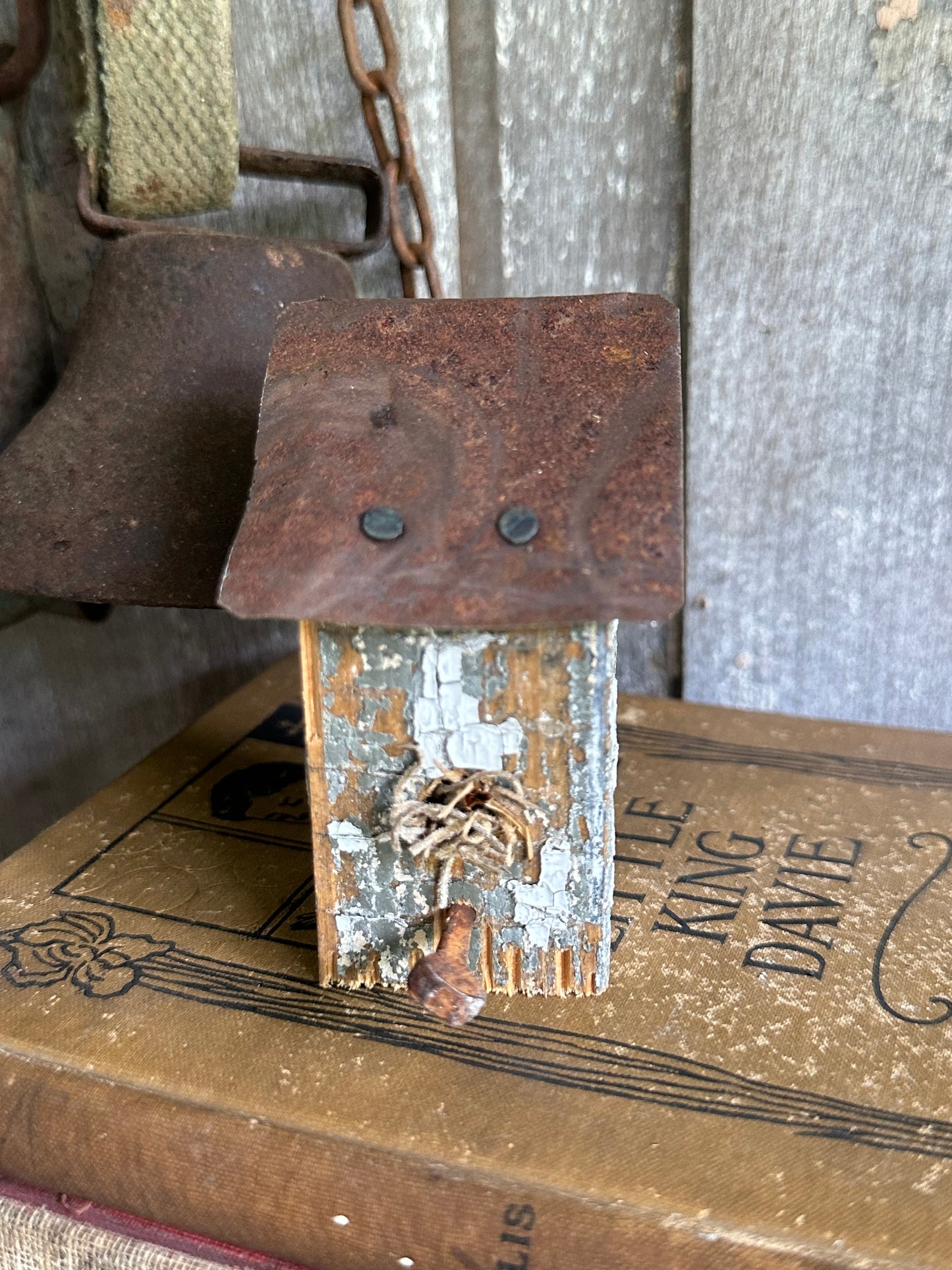 Bitty Birdhouse Handmade (Decor Only)