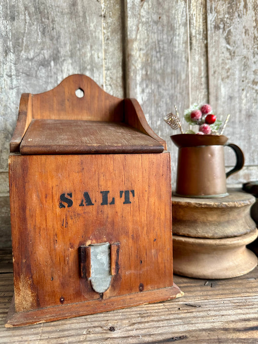 Wood Salt Box