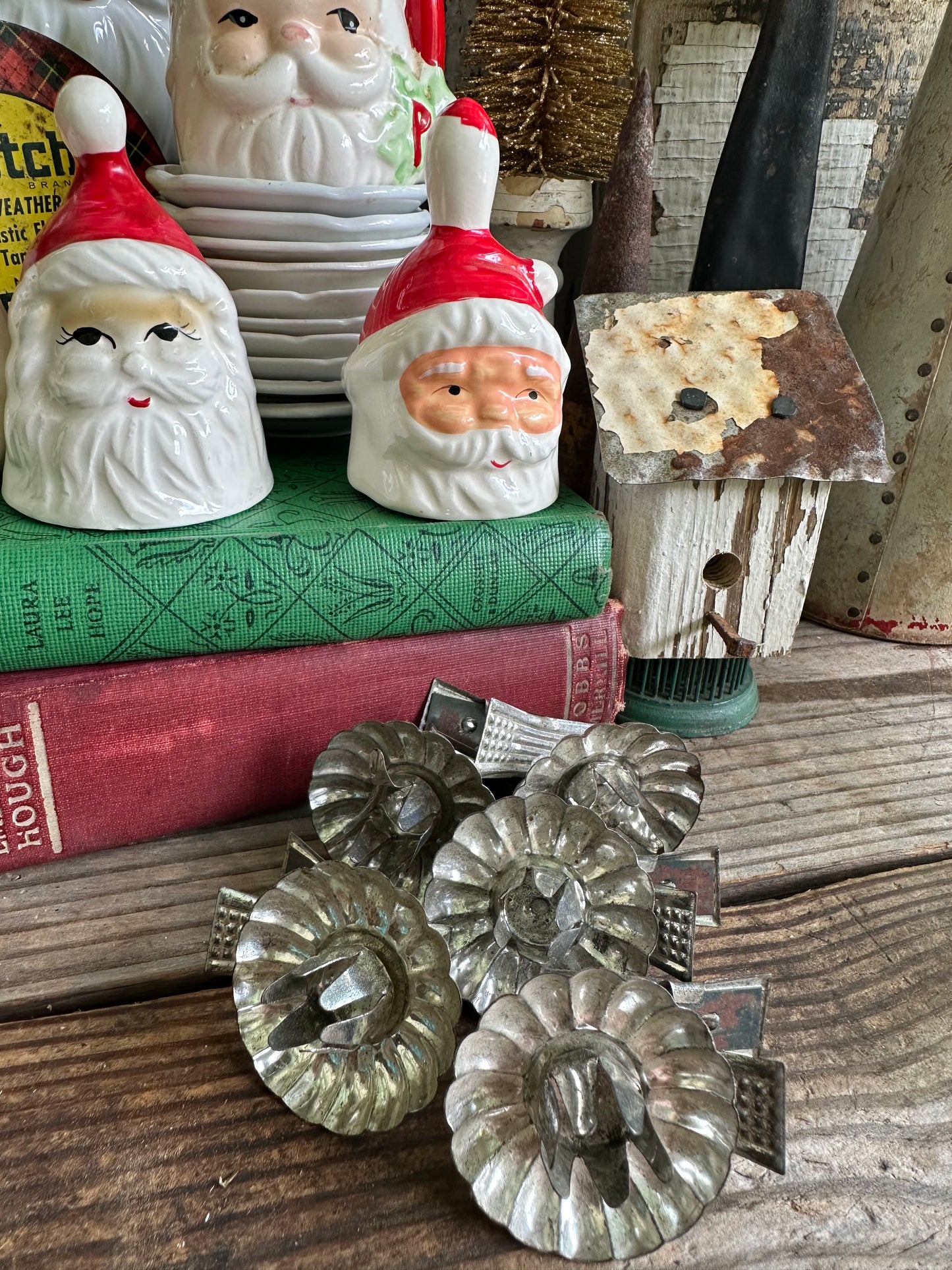 Metal Clip On Candle Holders Set of 5