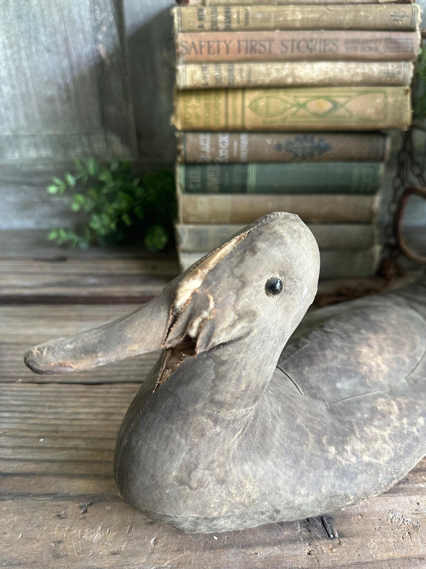 Canvas Duck Decoy
