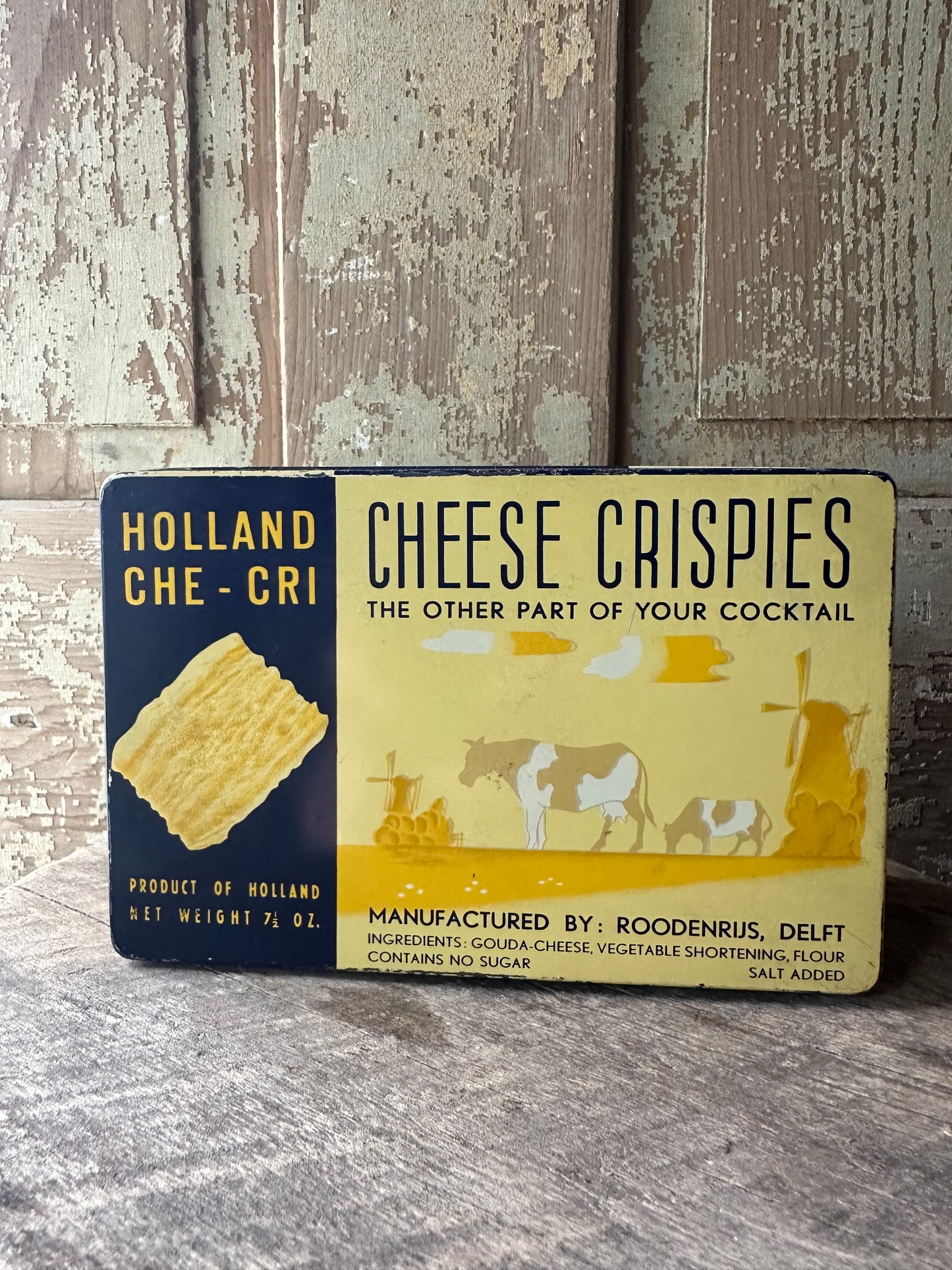 Cheese Crispies Tin