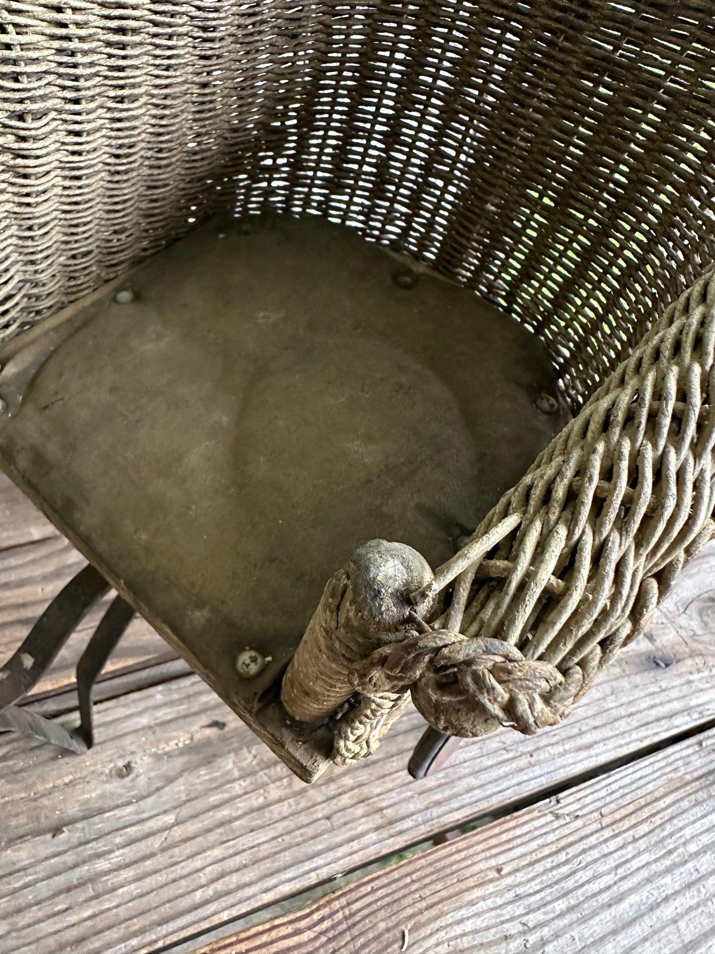 Wicker Doll Cart Carriage