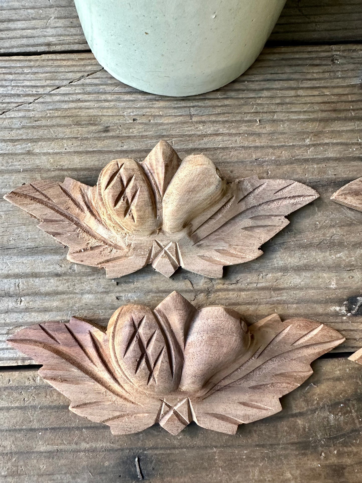 Wood Carved Handles/Drawer Pulls