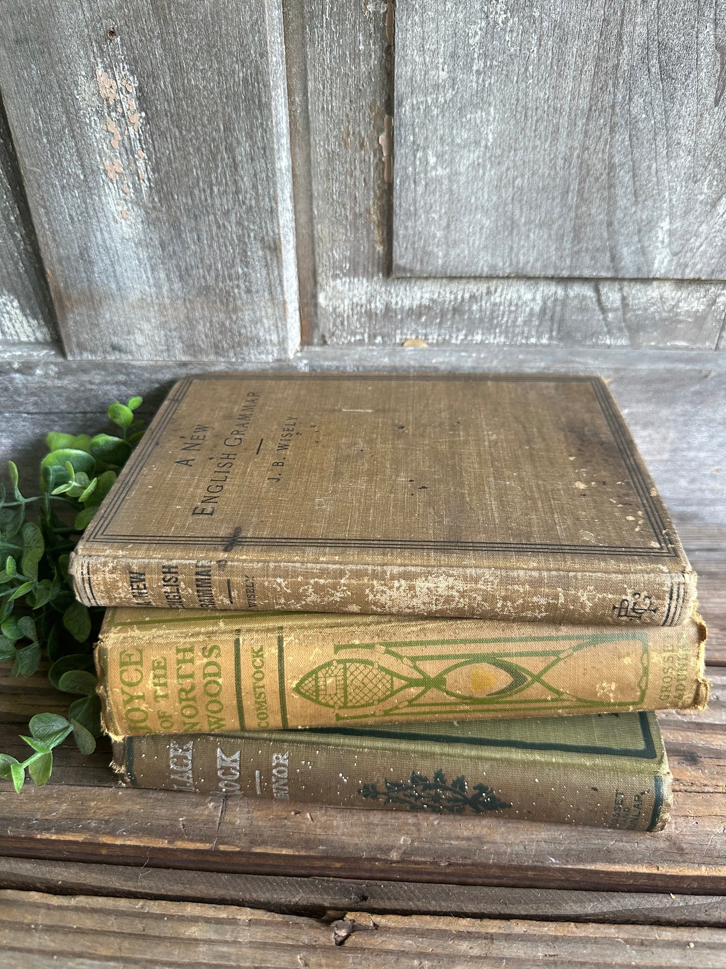 Book Stack 3 Books
