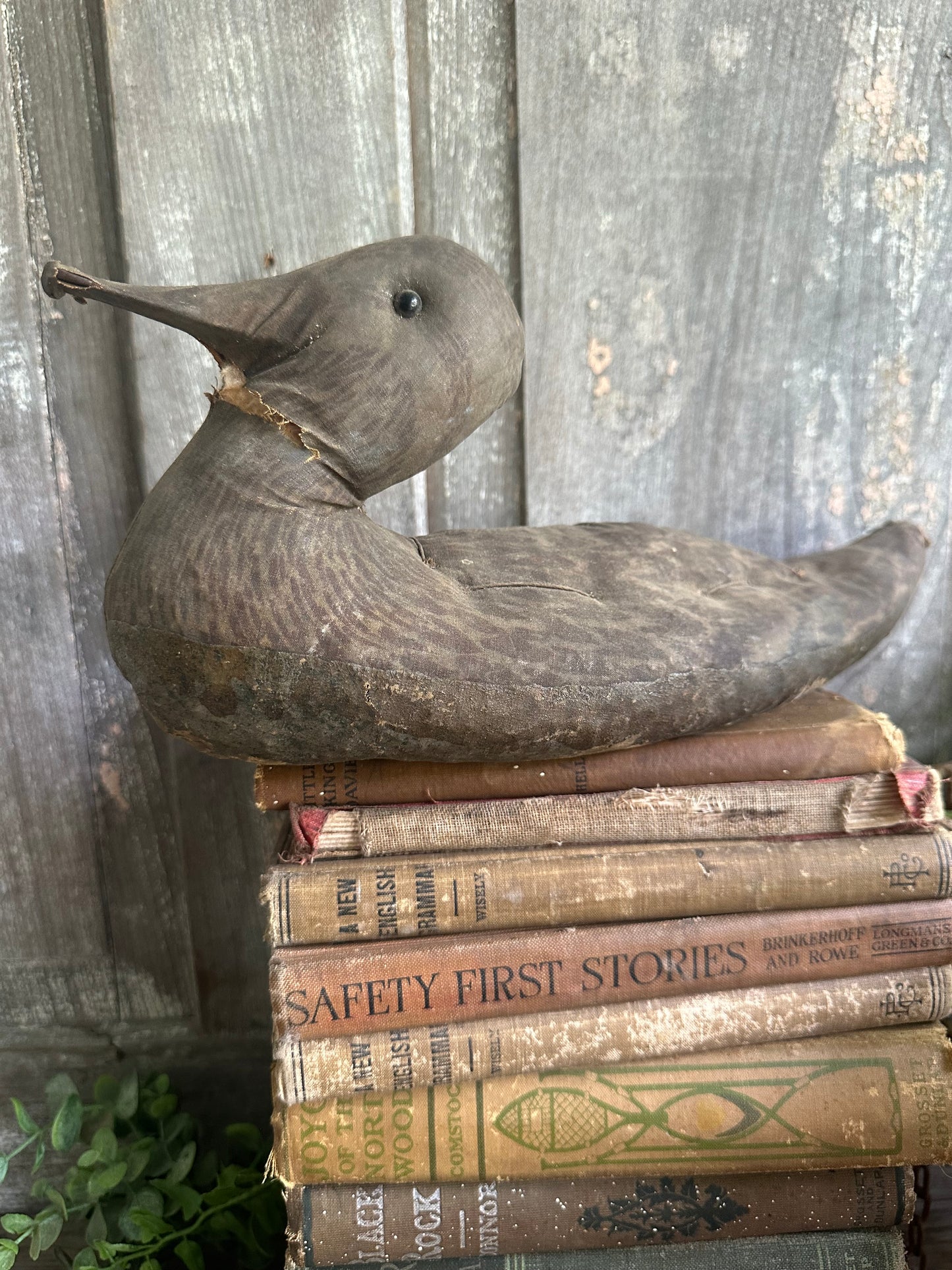 Canvas Duck Decoy