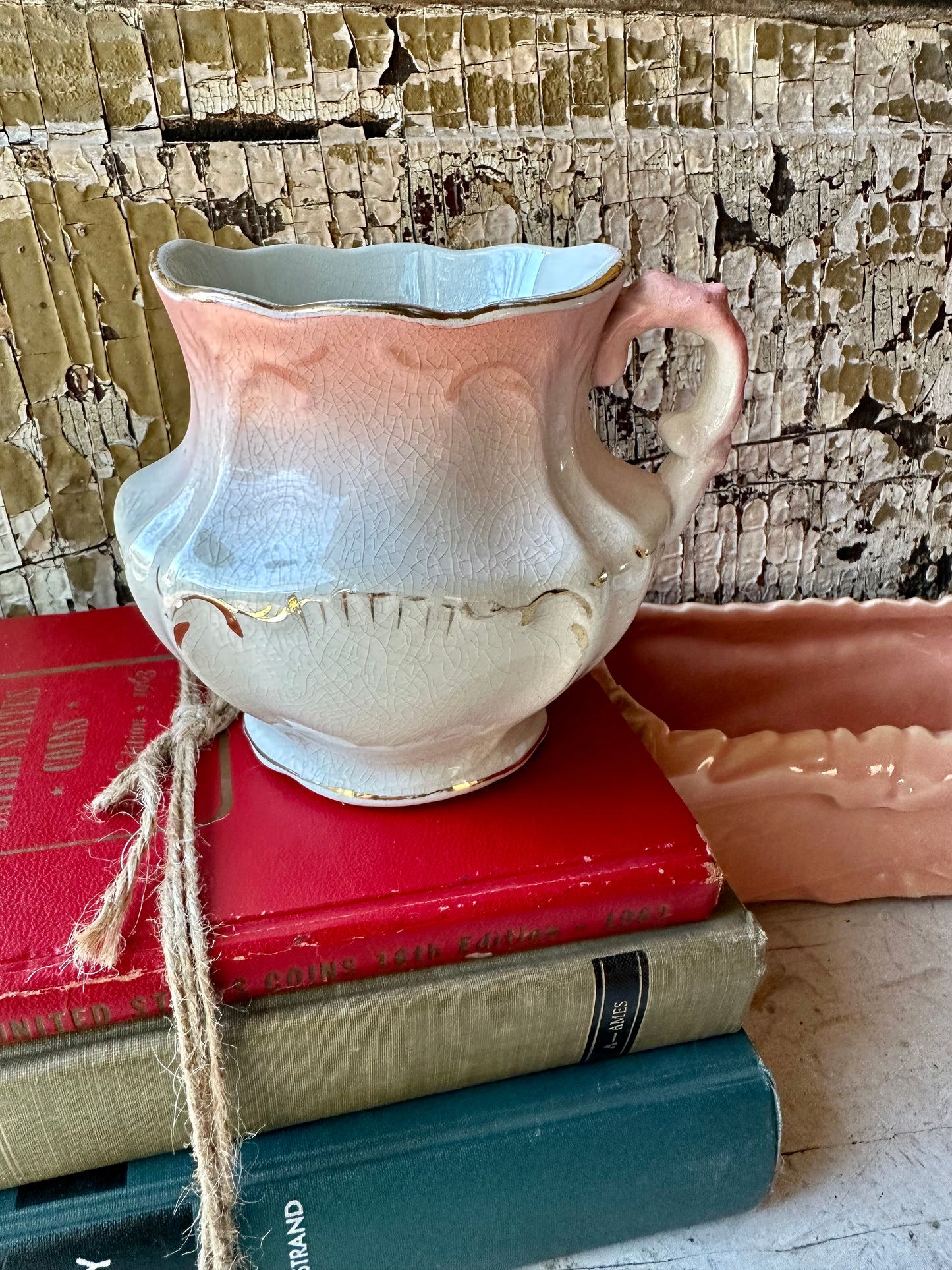 Burfords Pink Creamer/Small Pitcher