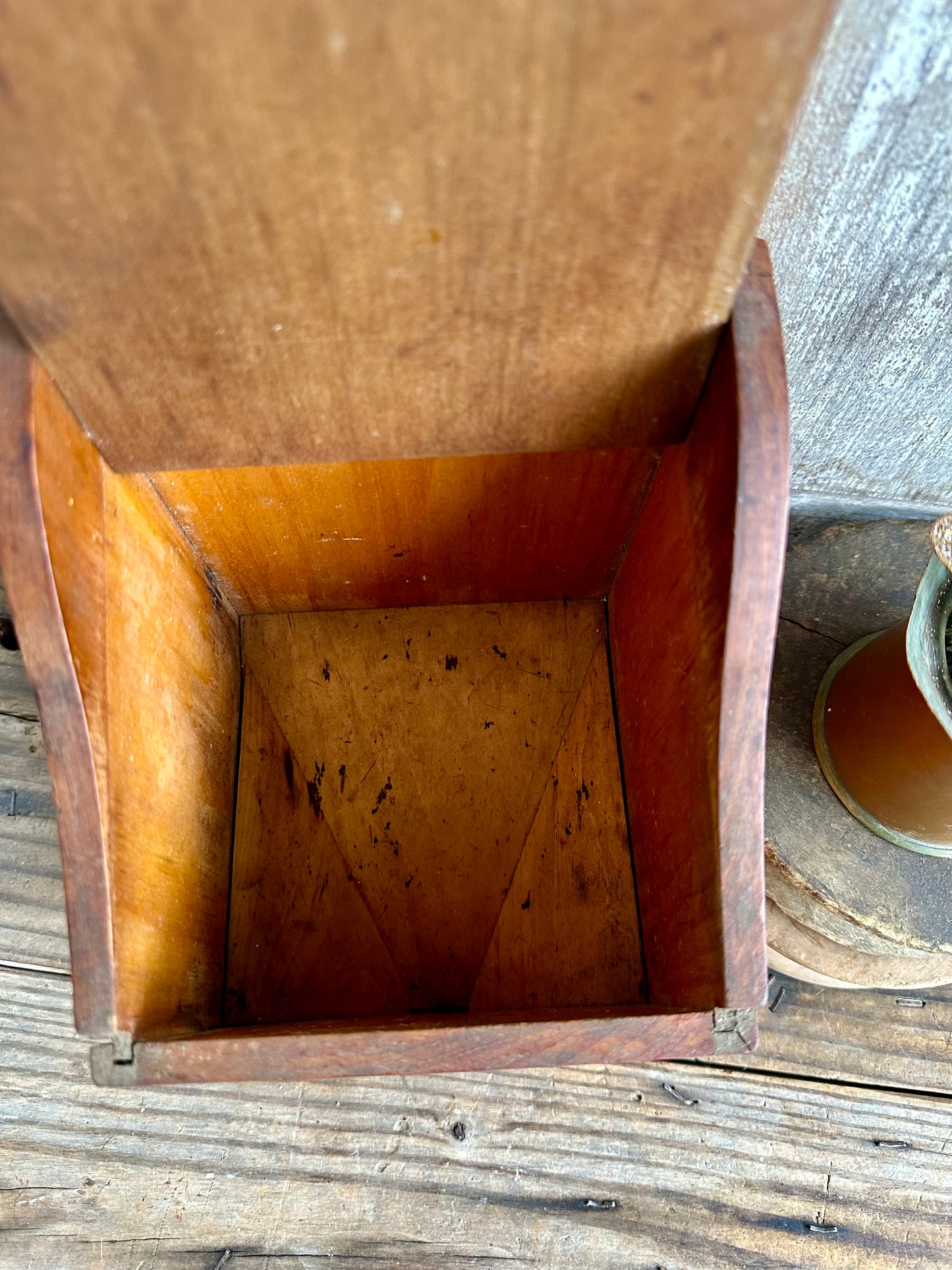 Wood Salt Box