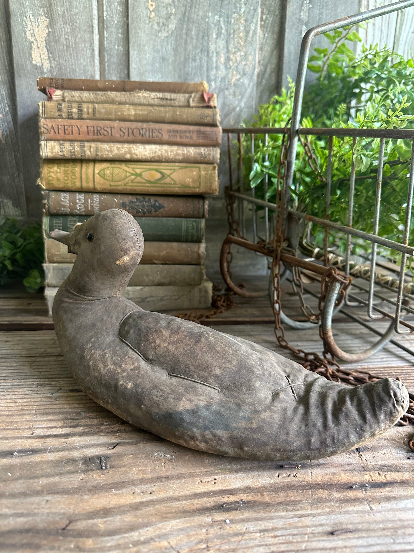 Canvas Duck Decoy