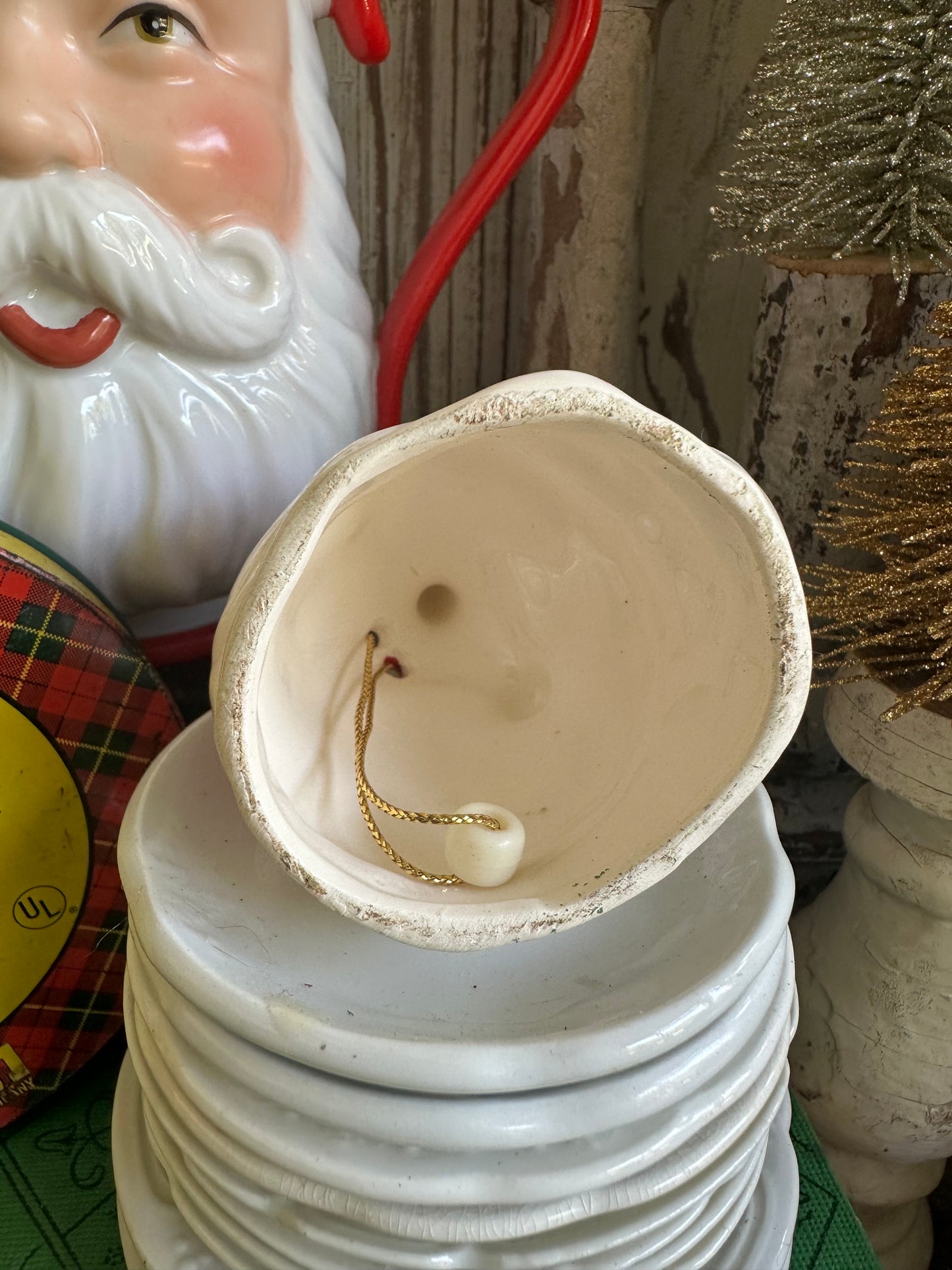 Santa Claus Bell Ornament