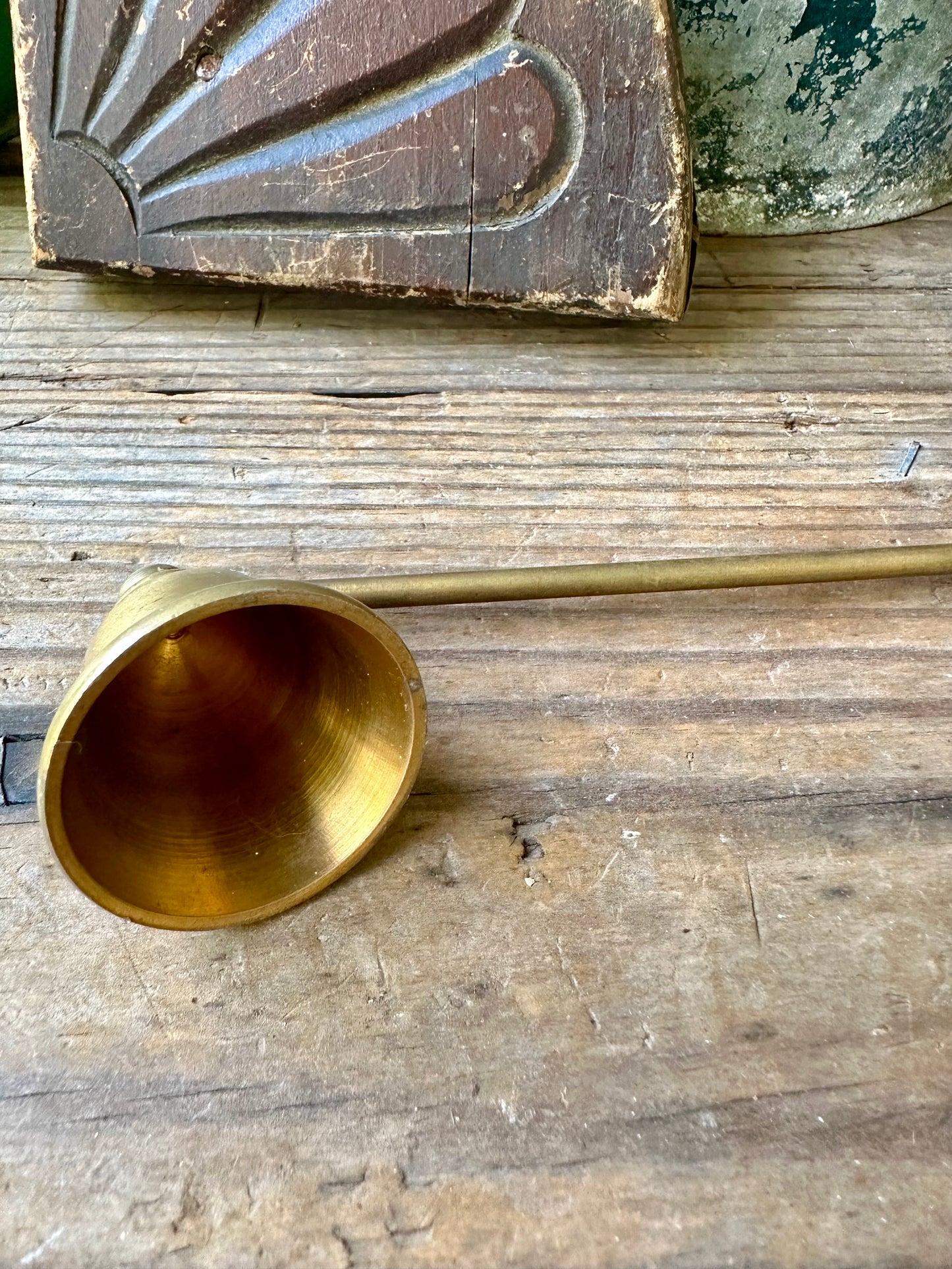 Brass Candle Snuffer