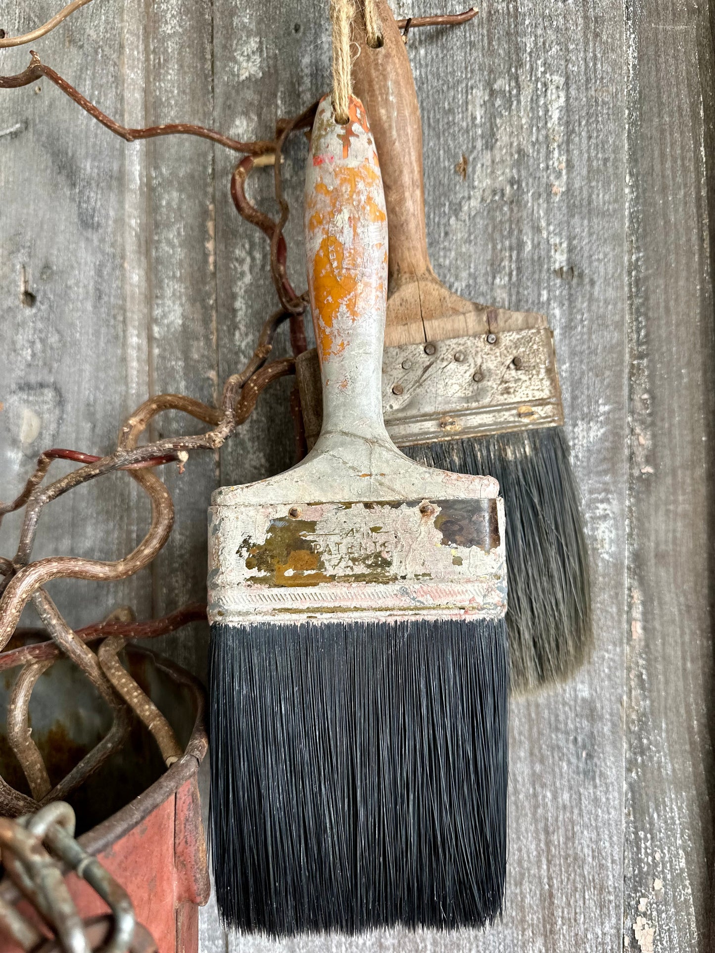 Paintbrush Chippy Paint
