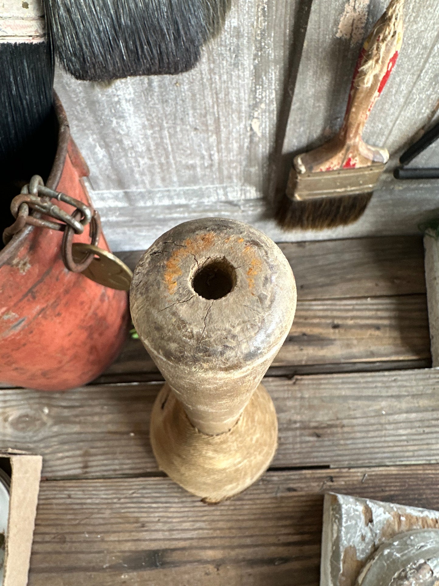 Large Wood Spool