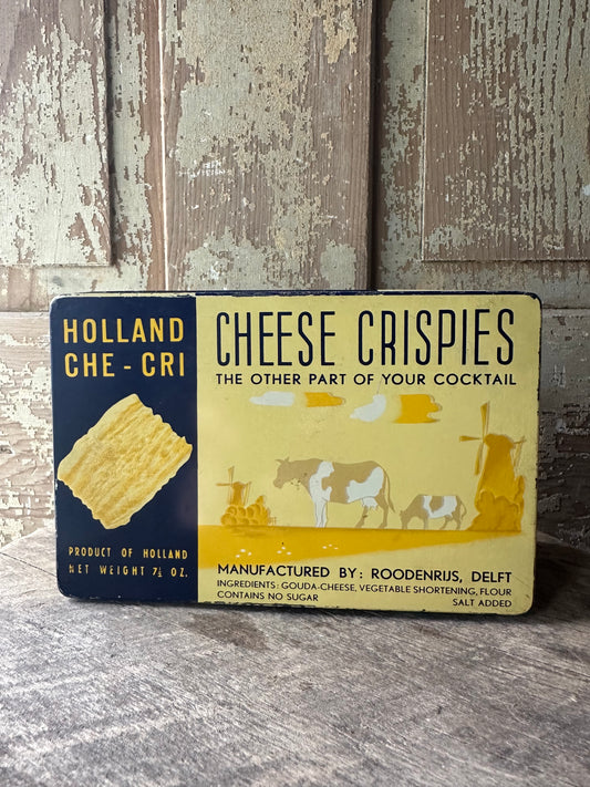 Cheese Crispies Tin