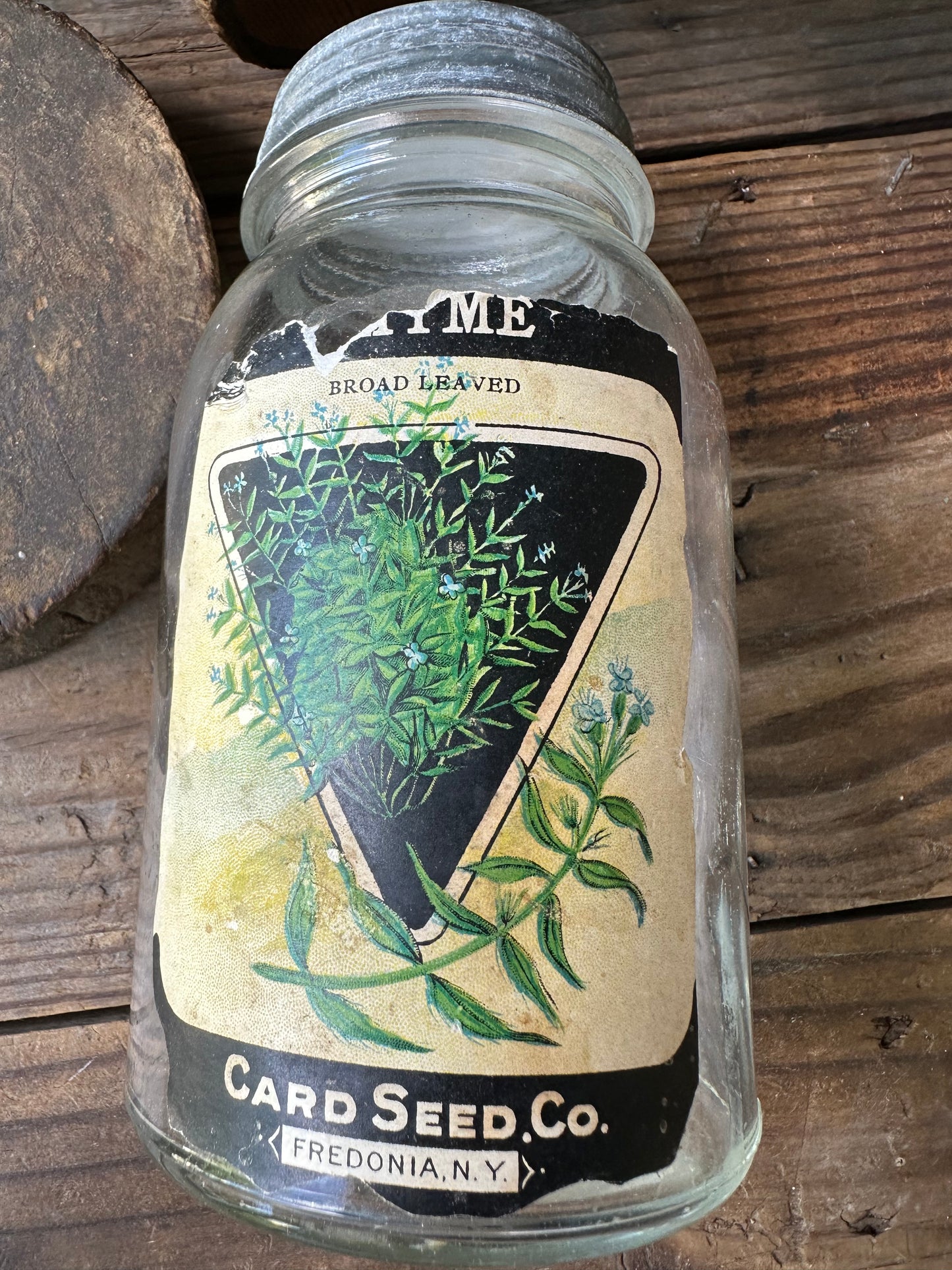 Thyme Card Seed Co. Ball Jar