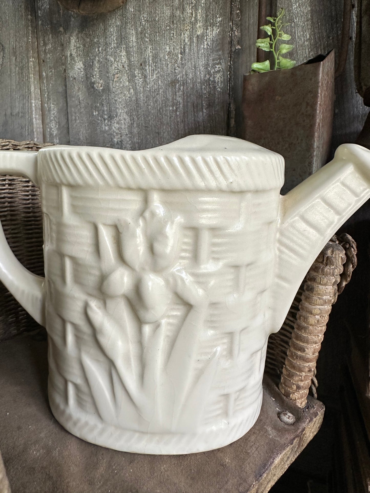 Watering Can Floral Planter U.S.A.