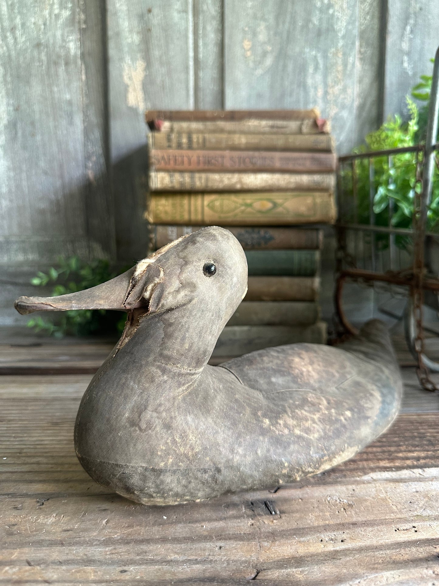 Canvas Duck Decoy
