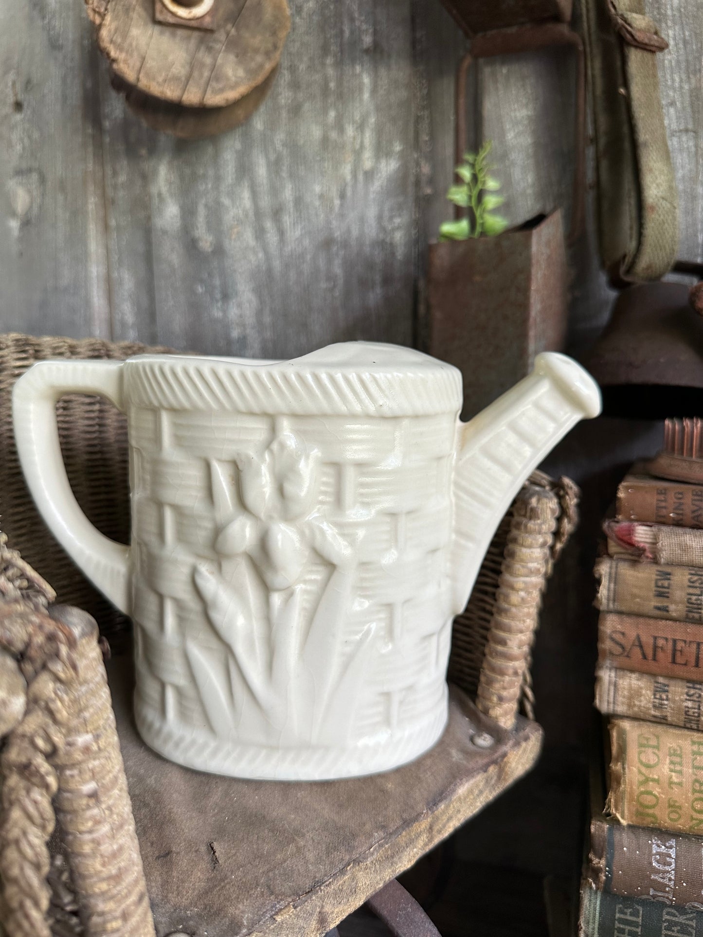 Watering Can Floral Planter U.S.A.