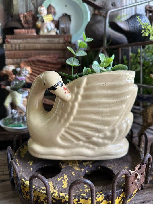 Swan Planter