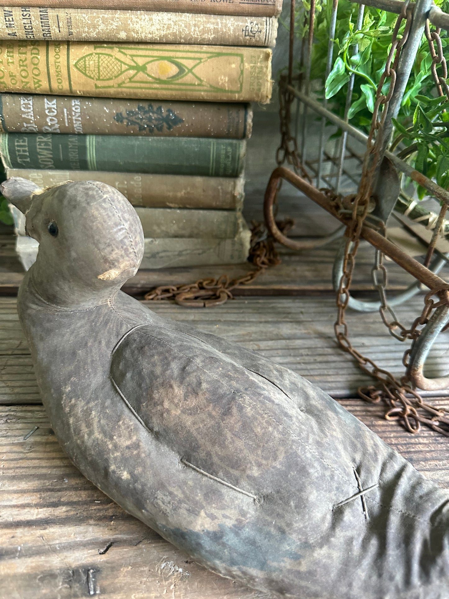 Canvas Duck Decoy